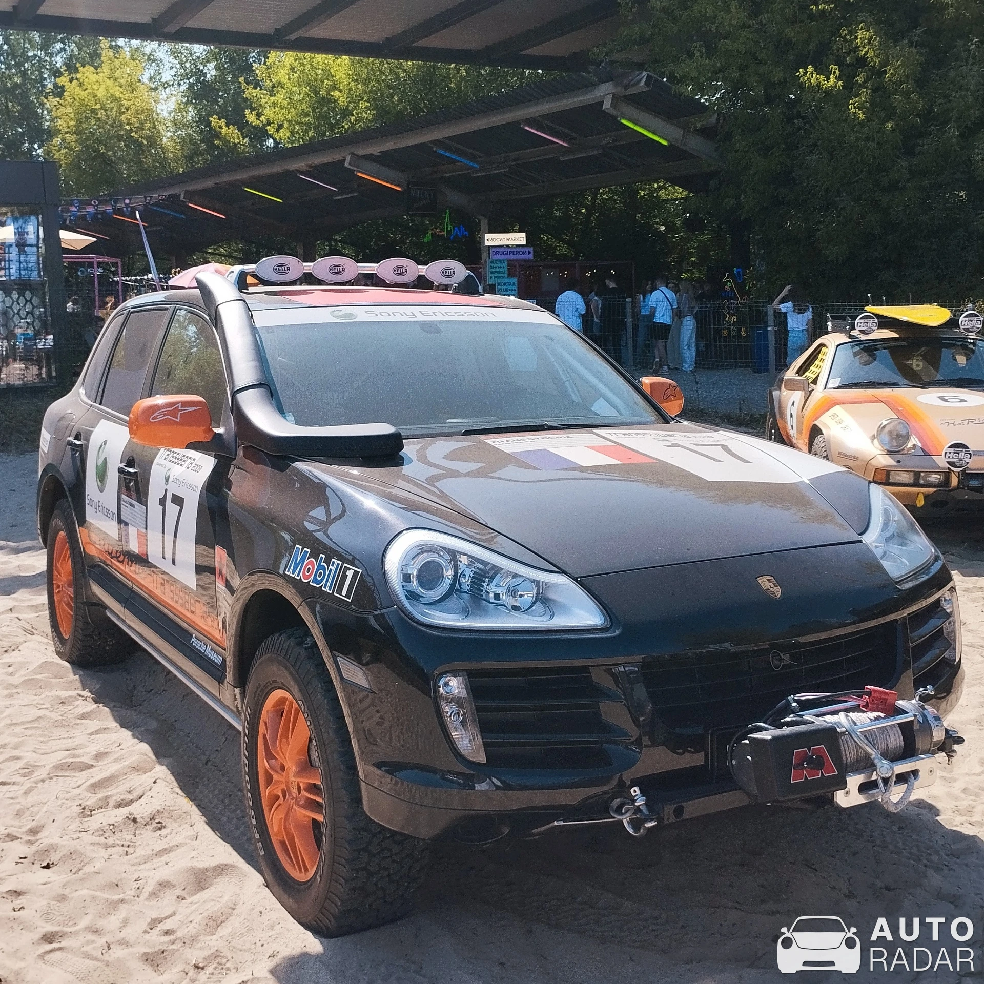 Porsche Cayenne S Transsyberia spotted in Warszawa