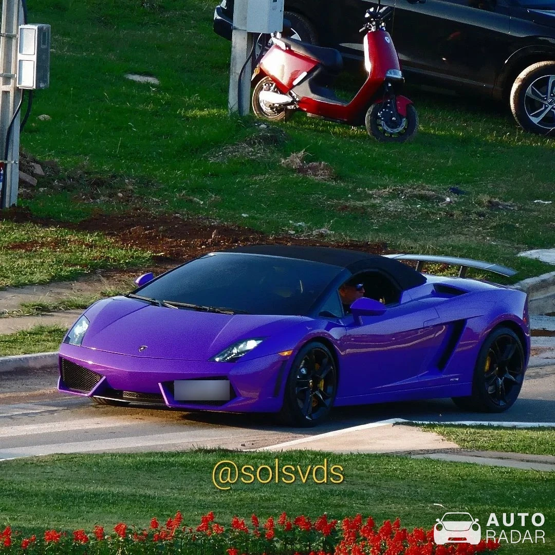 Lamborghini Gallardo LP560-4 Spyder spotted in Oficinas, Brazil