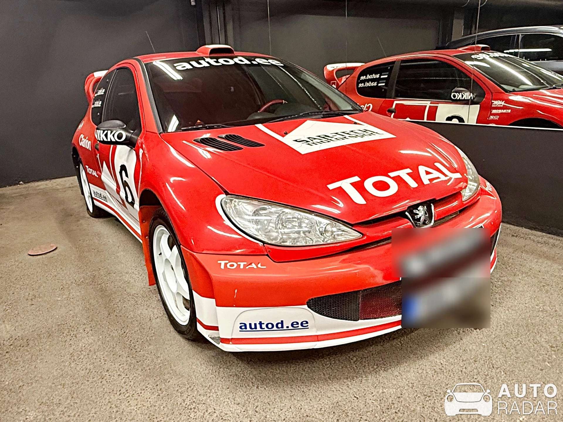 Peugeot 206 1.6 Rallye spotted in Tallinn