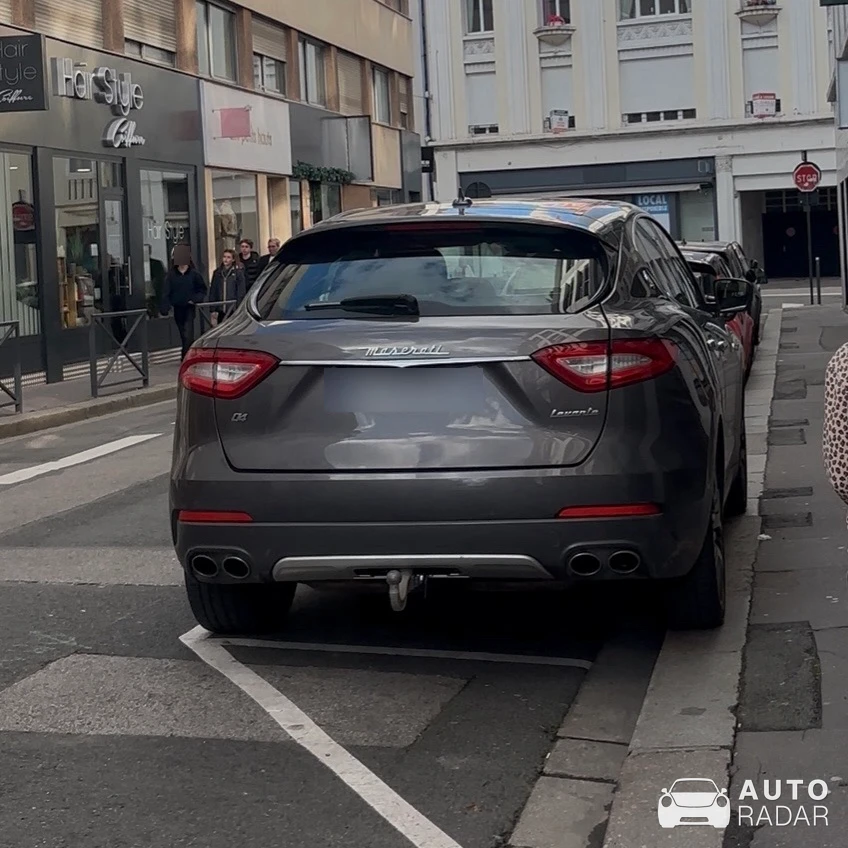 Maserati Levante SQ4 spotted in Amiens, France