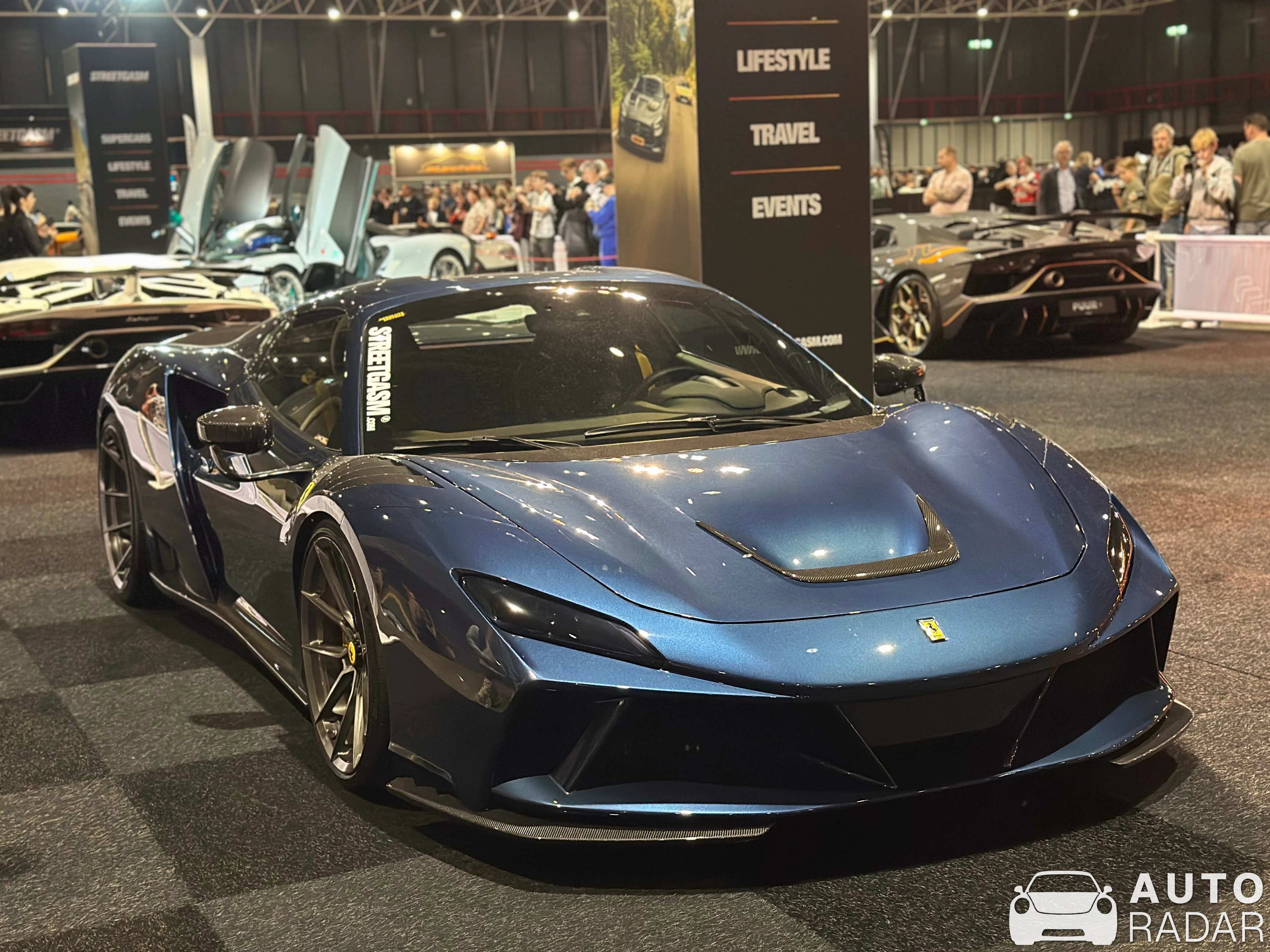Ferrari F8 Tributo Novitec Rosso N-Largo spotted in Utrecht
