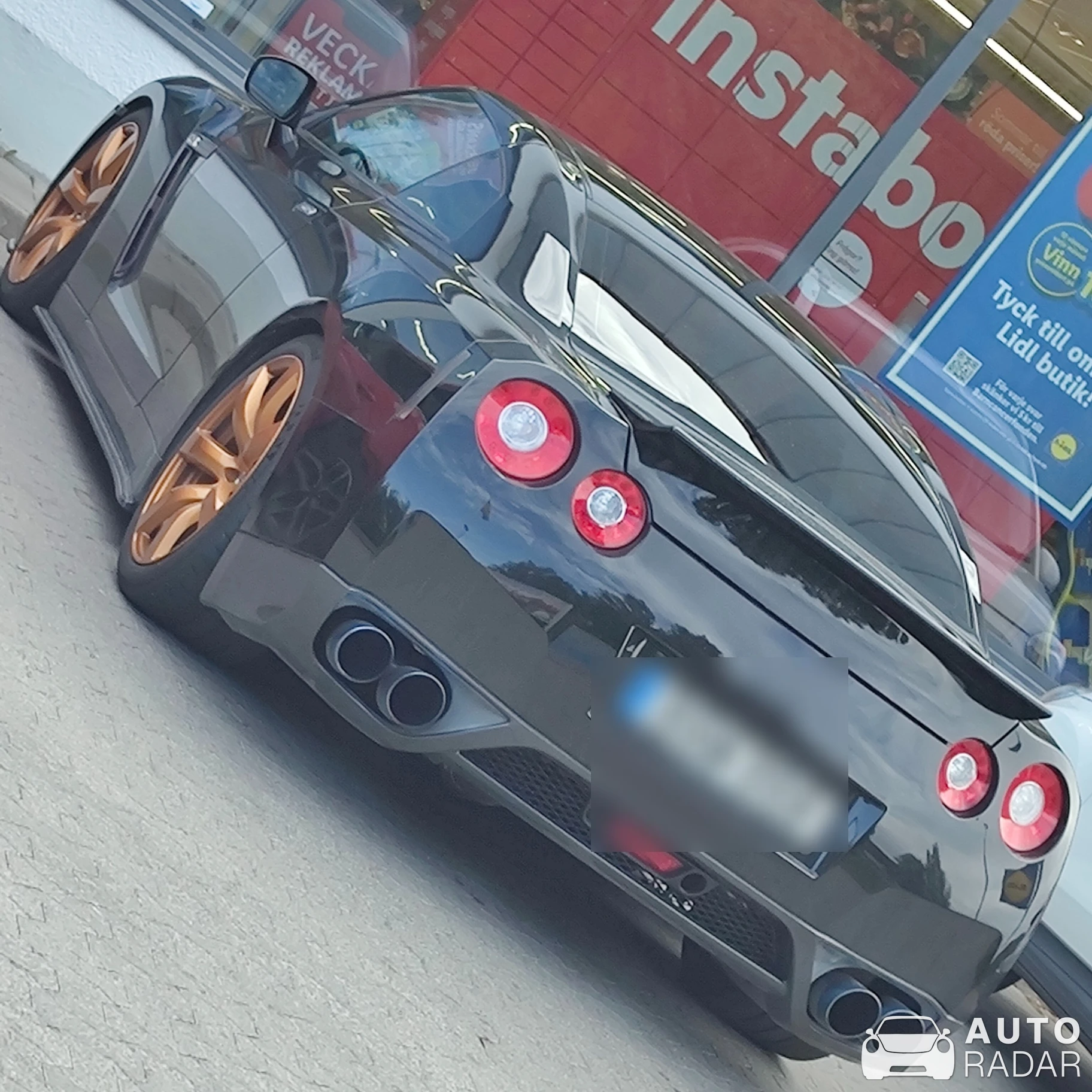 Nissan GT-R R35 spotted in Falun, Sweden