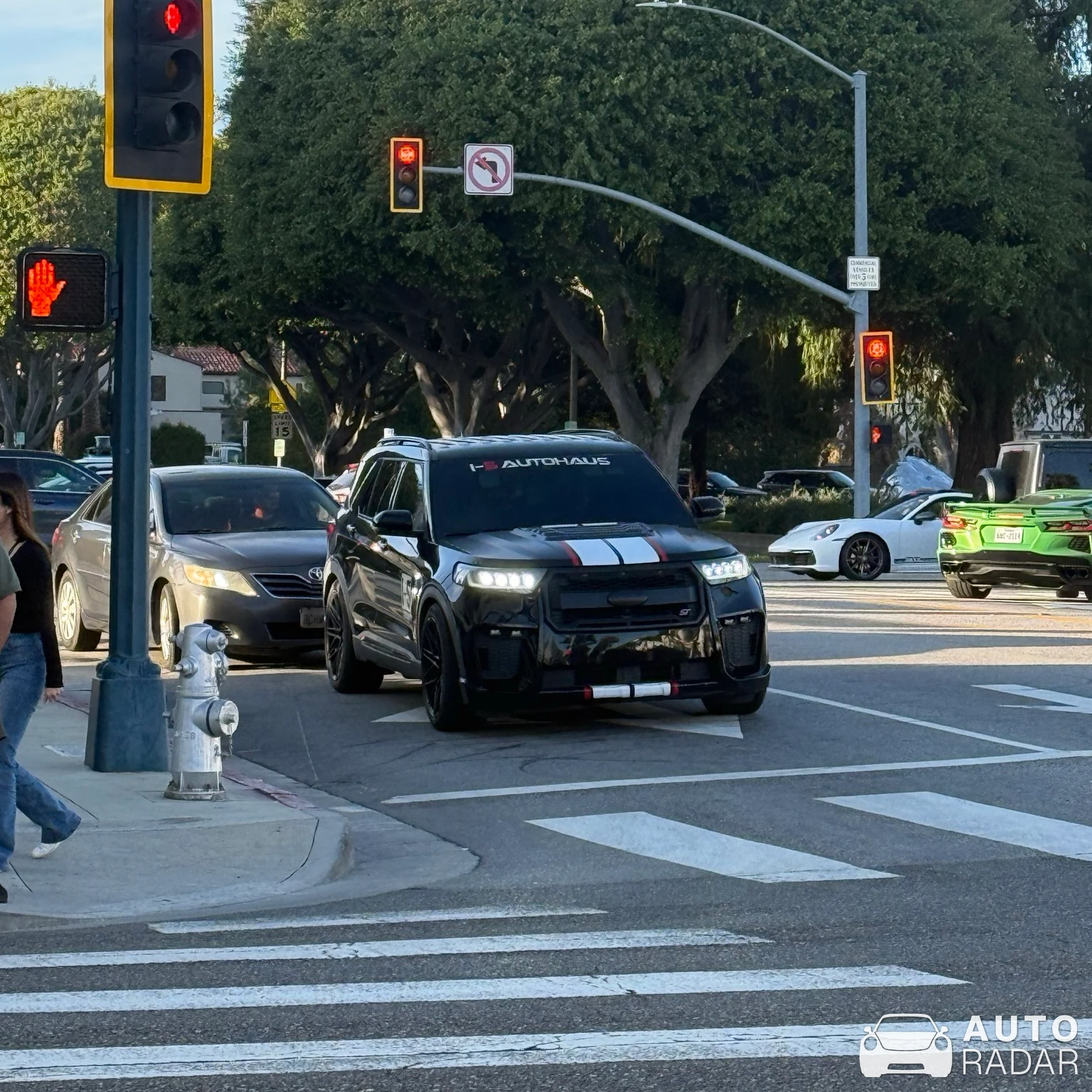 Ford Explorer ST spotted in Beverly Hills