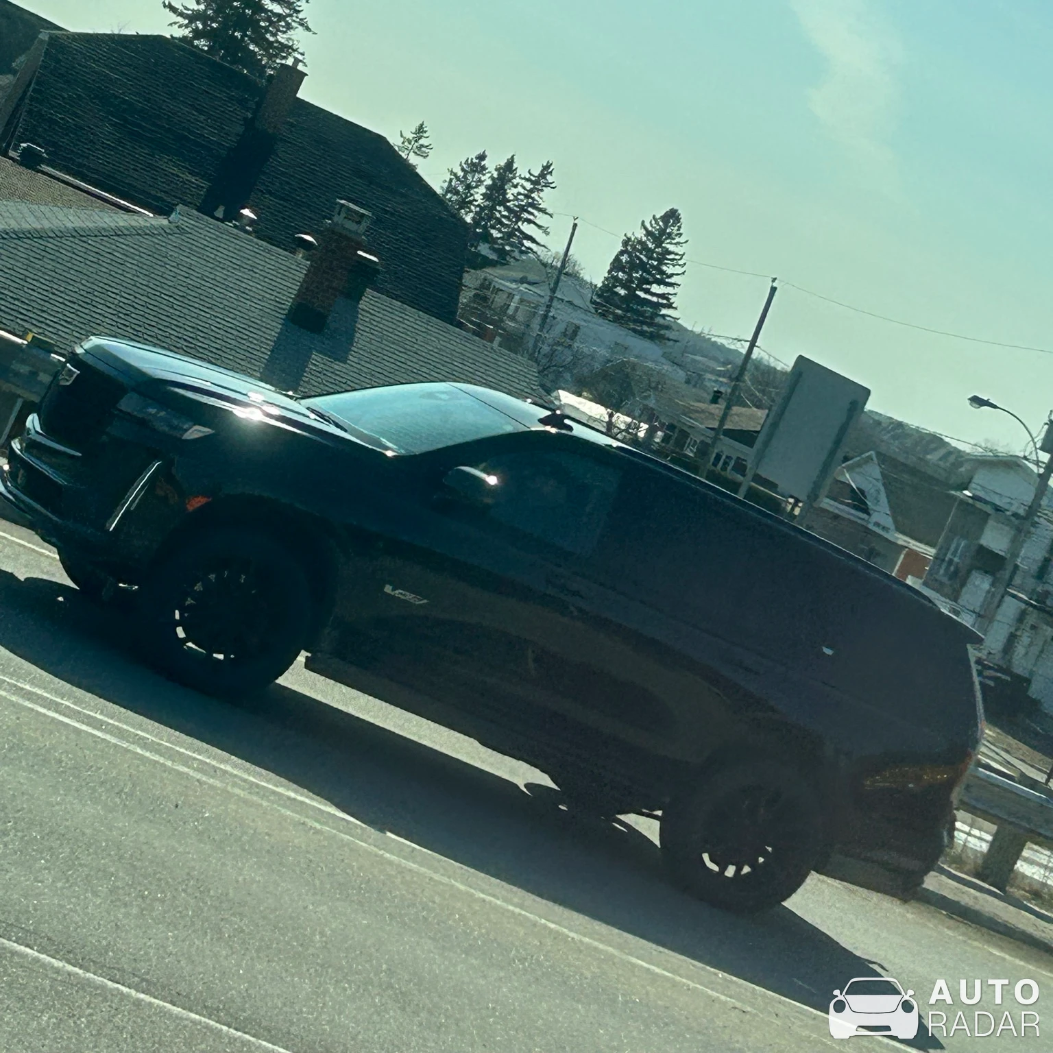 Cadillac Escalade-V spotted in Trois-Rivières