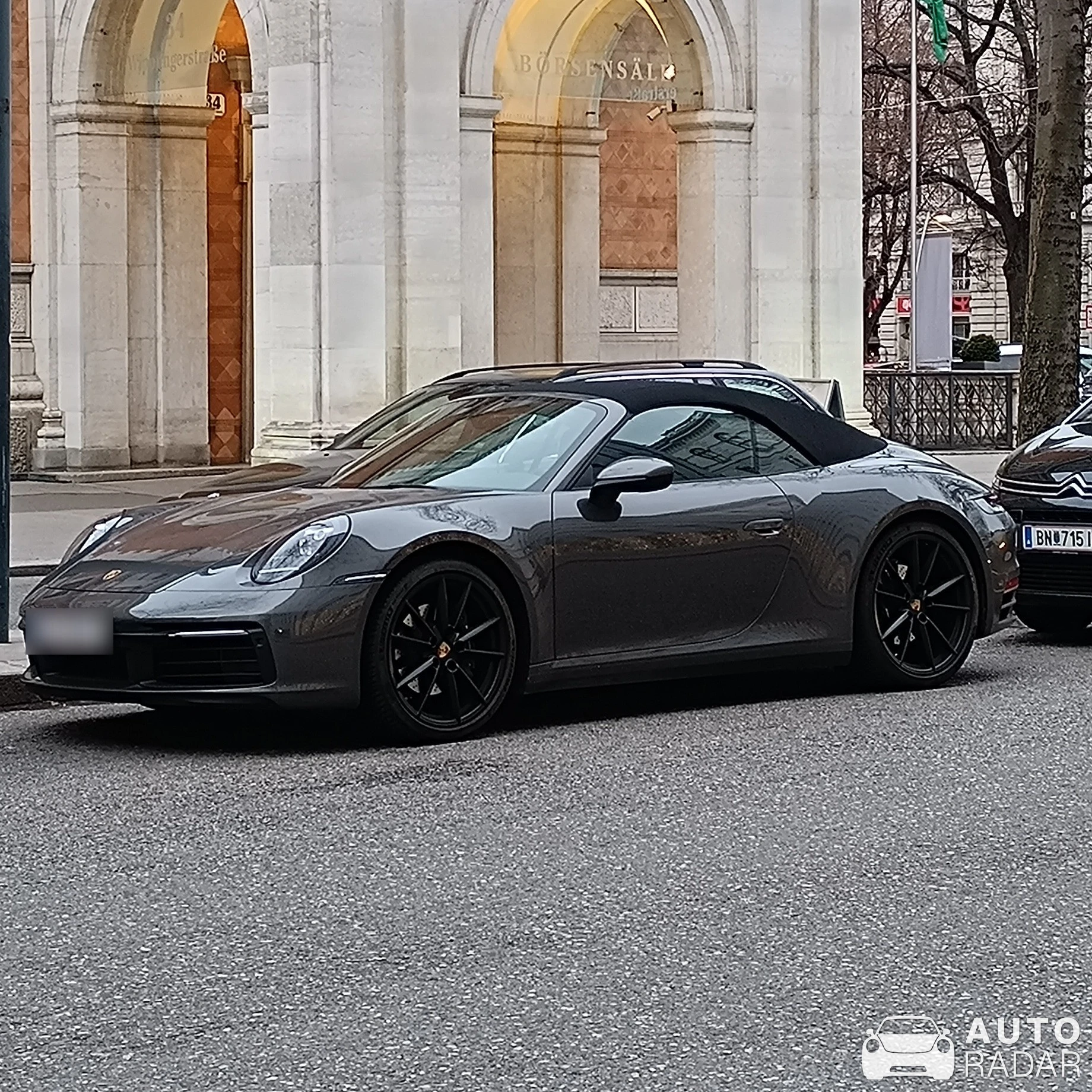 Porsche 992 Carrera Cabriolet MkI spotted in Wien, Austria