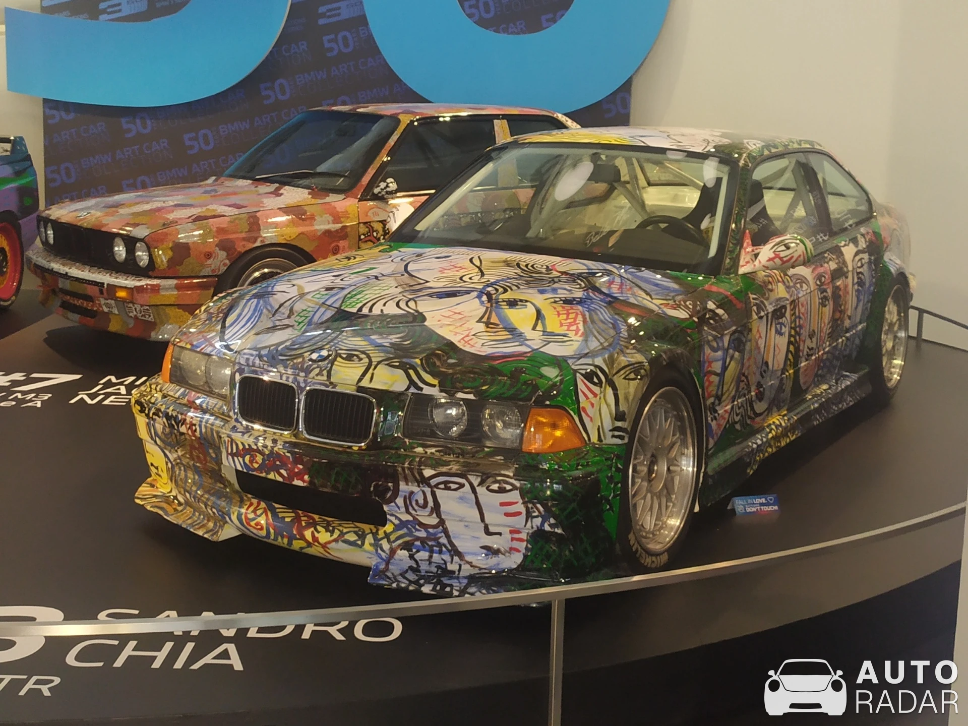 BMW M3 E36 DTM Art Car spotted in München
