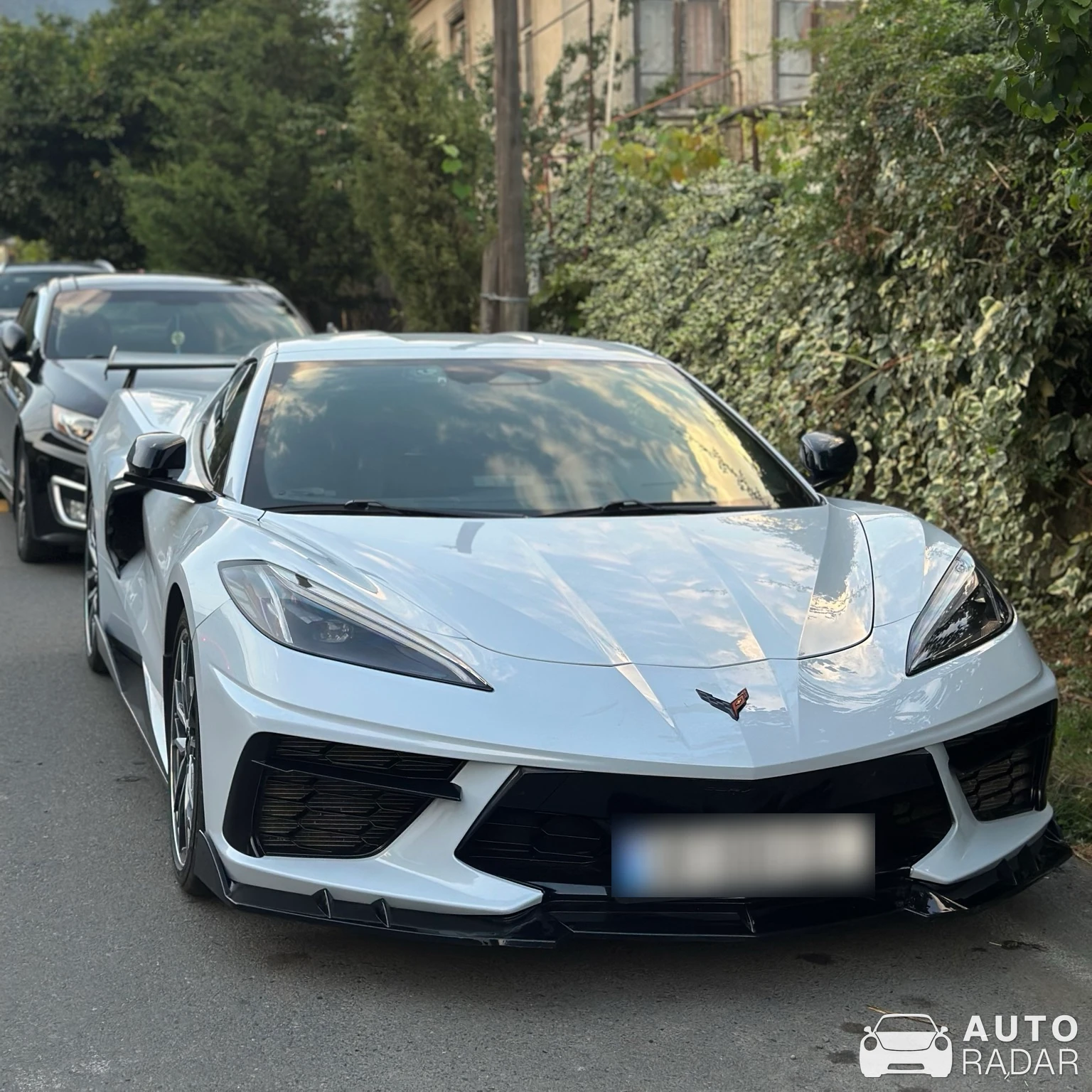 Chevrolet Corvette C8 Stingray spotted in ლაგოდეხი, საქართველო