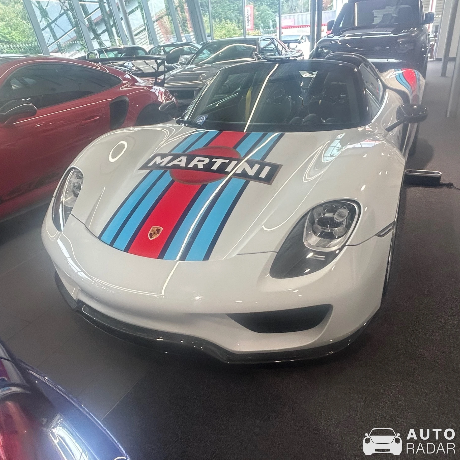 Porsche 918 Spyder spotted in York Town, United Kingdom