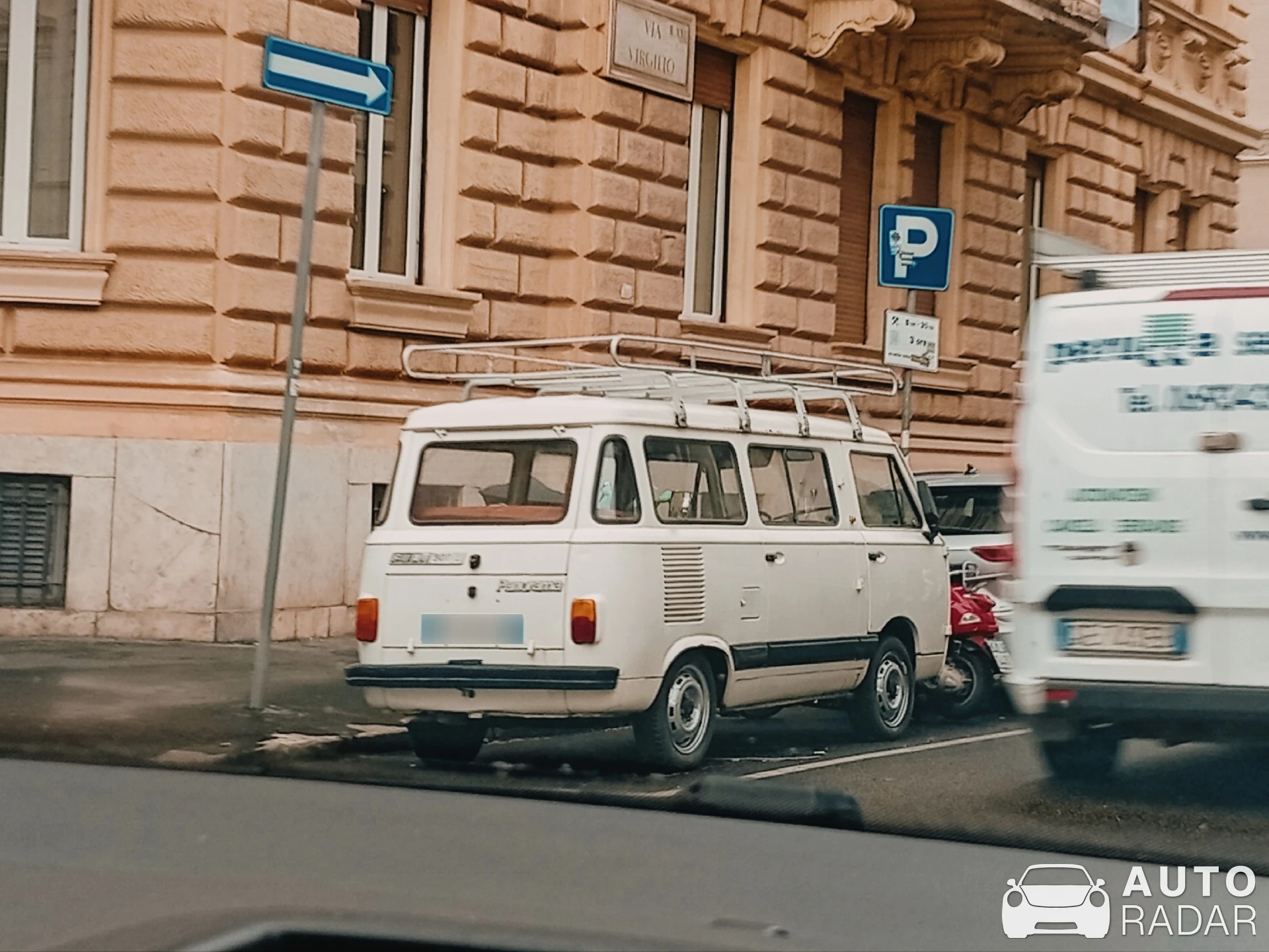Fiat 900T spotted in Roma