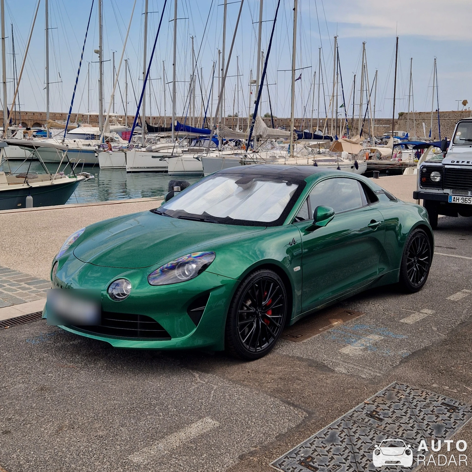 Alpine A110 S 2022 spotted in Antibes