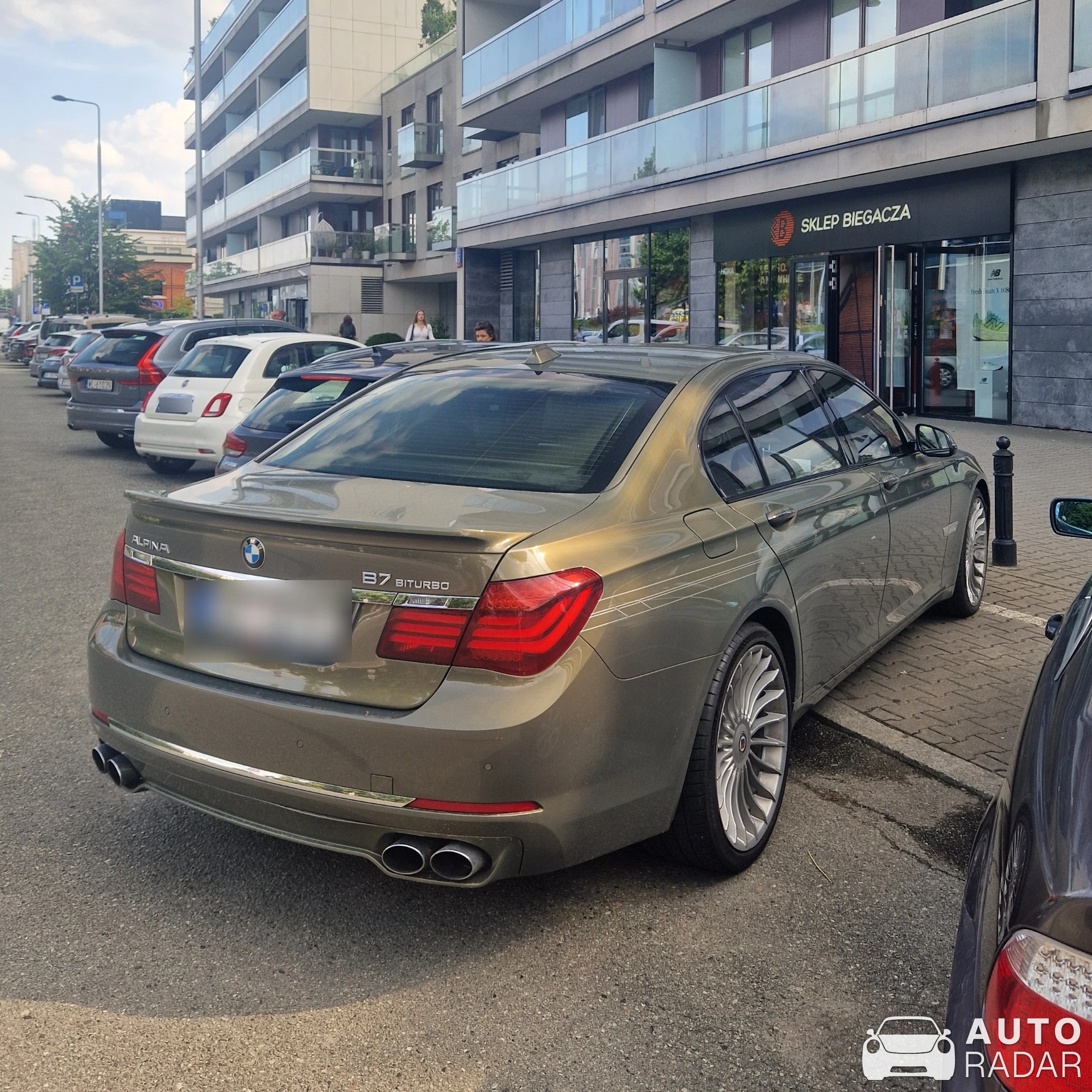 Alpina B7 BiTurbo 2012 spotted in Warszawa, Polska