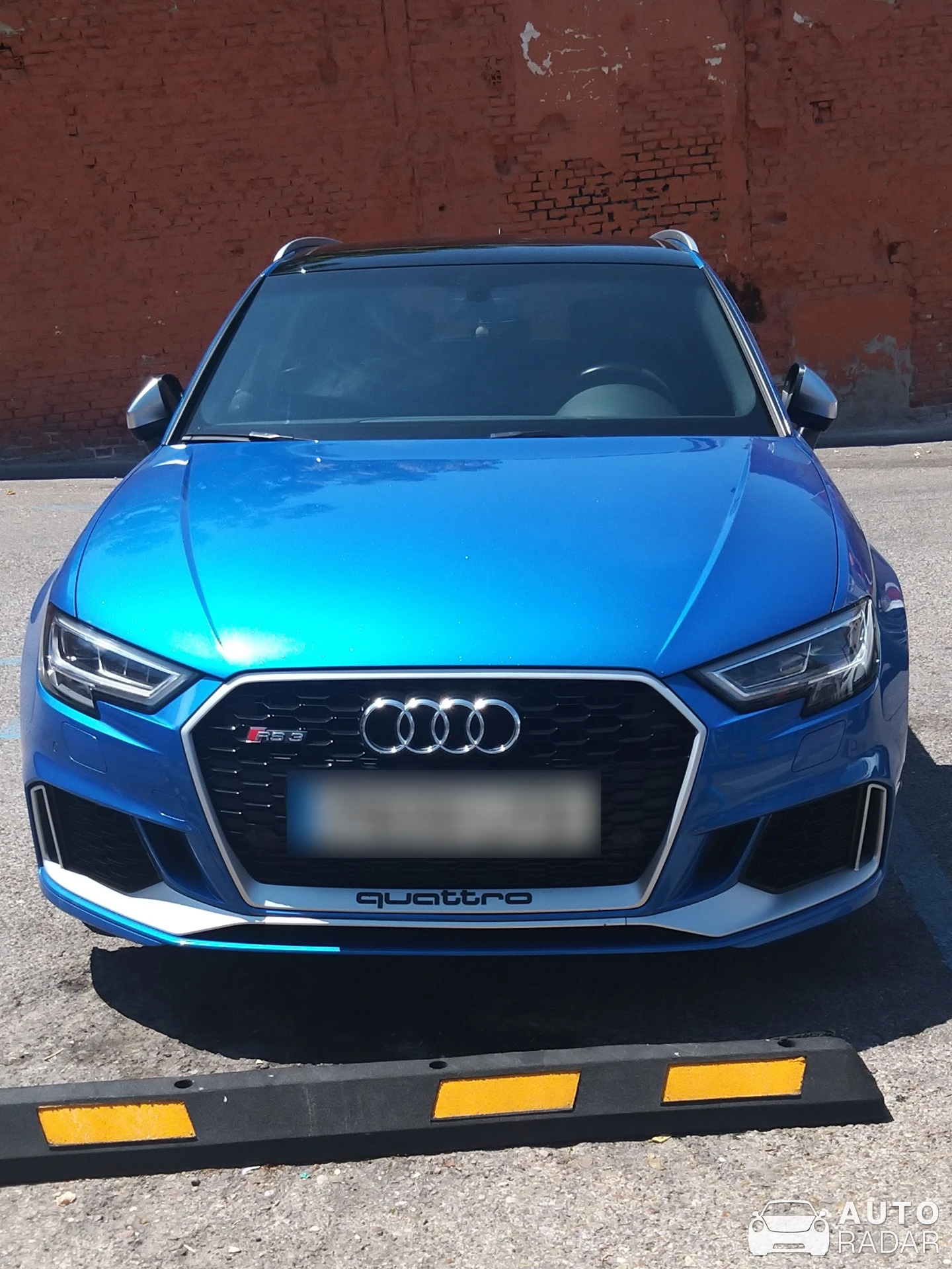 Audi RS3 Sportback 8V spotted in Pozuelo de Alarcón, España