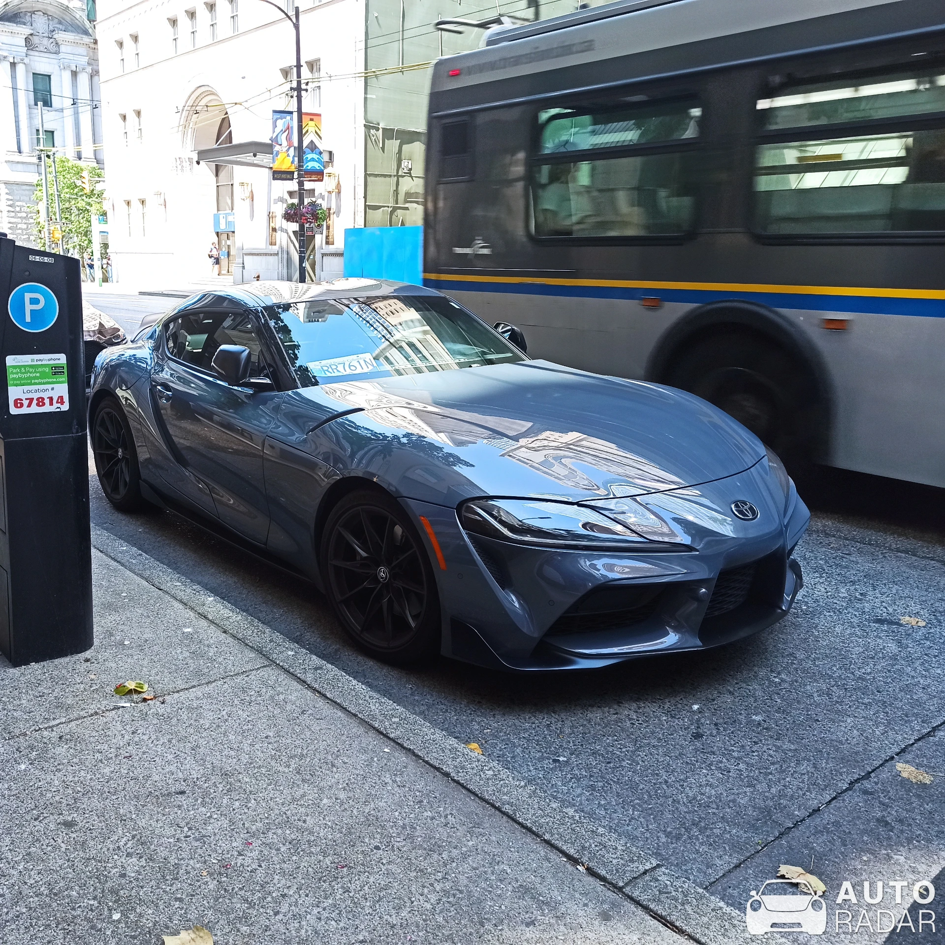 Toyota GR Supra A90 spotted in Vancouver, Canada