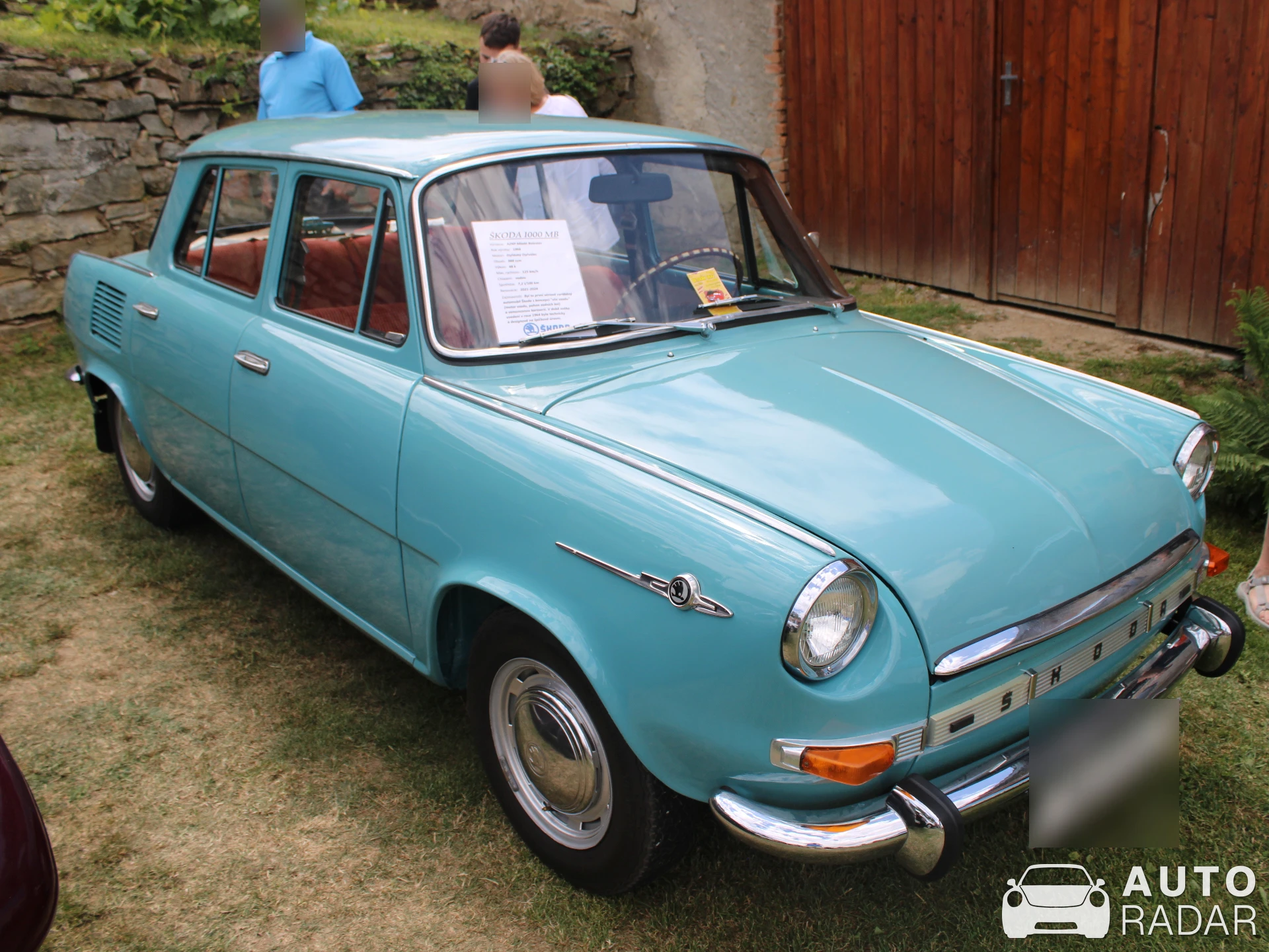 Škoda 1000 MB spotted in Skalice
