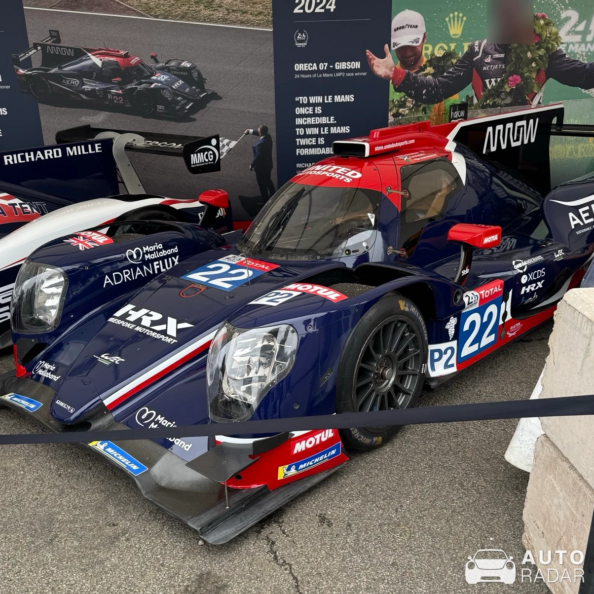 Oreca 07 Gibson LMP2 spotted in Towcester, United Kingdom