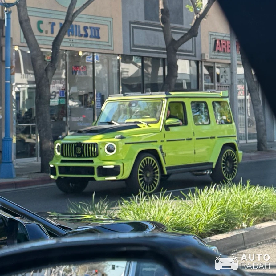 Mercedes-AMG Brabus G 800 spotted in West Hollywood, United States