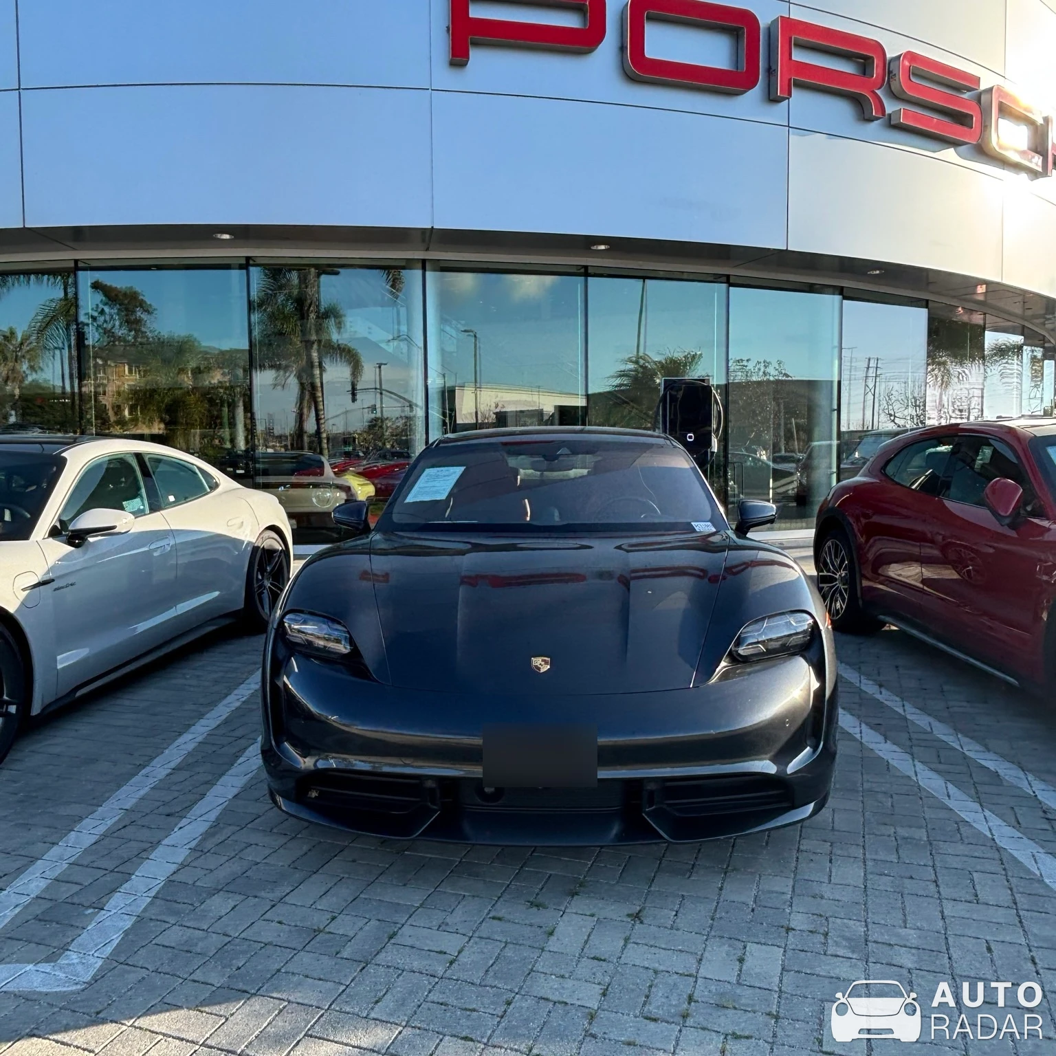 Porsche Taycan Turbo S spotted in Hawthorne, United States
