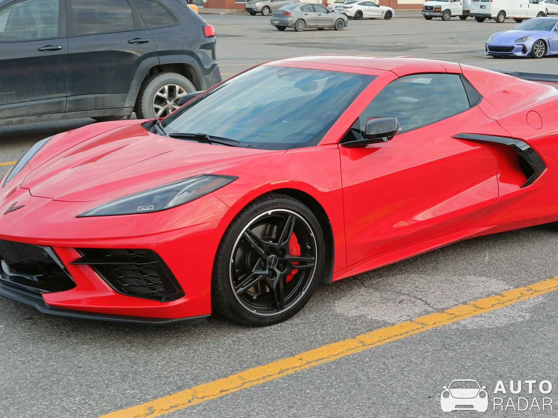 Chevrolet Corvette C8 Stingray Convertible spotted in Rimouski, Canada