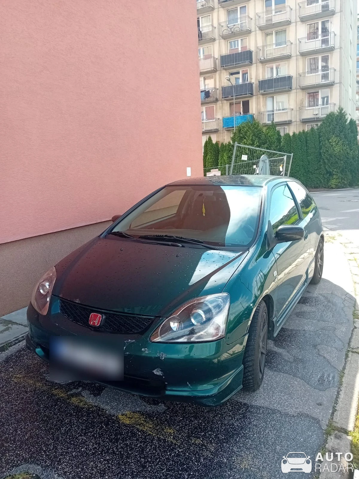 Honda Civic Type-R 2003 spotted in Třebíč