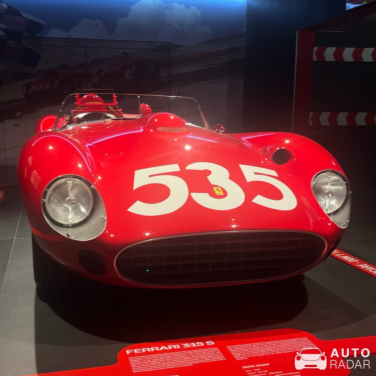 Ferrari 225 spotted in Maranello