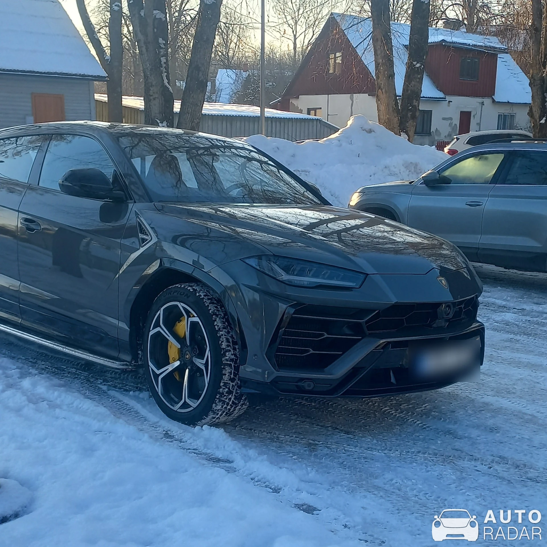 Lamborghini Urus spotted in Rakvere, Estonia