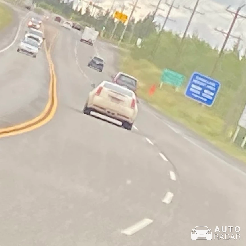 Cadillac CTS 2014 spotted in 100 Mile House