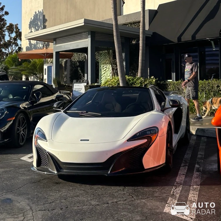 McLaren 650S Spider spotted in El Segundo, United States