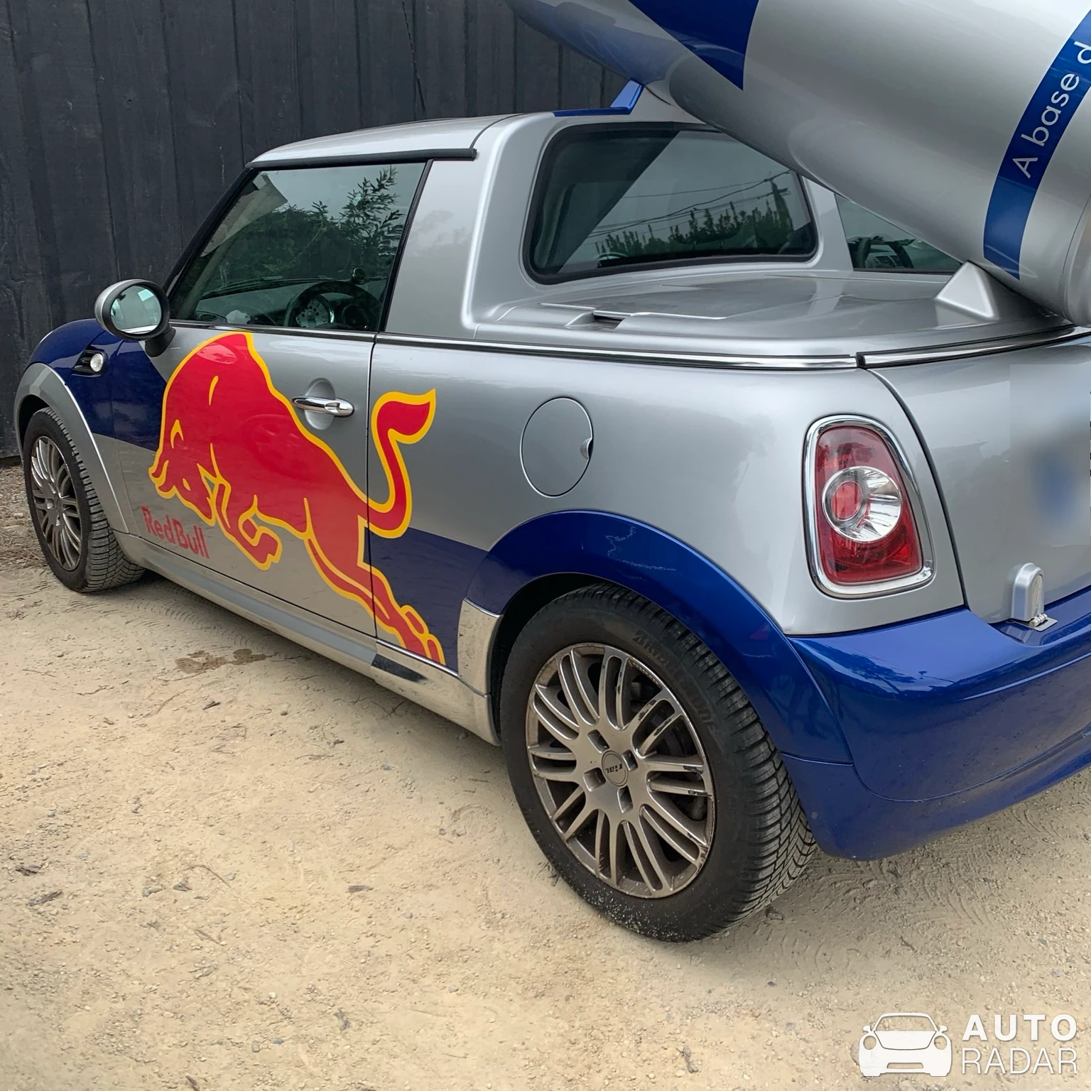Mini Cooper Red Bull Cabriolet spotted in Arcachon