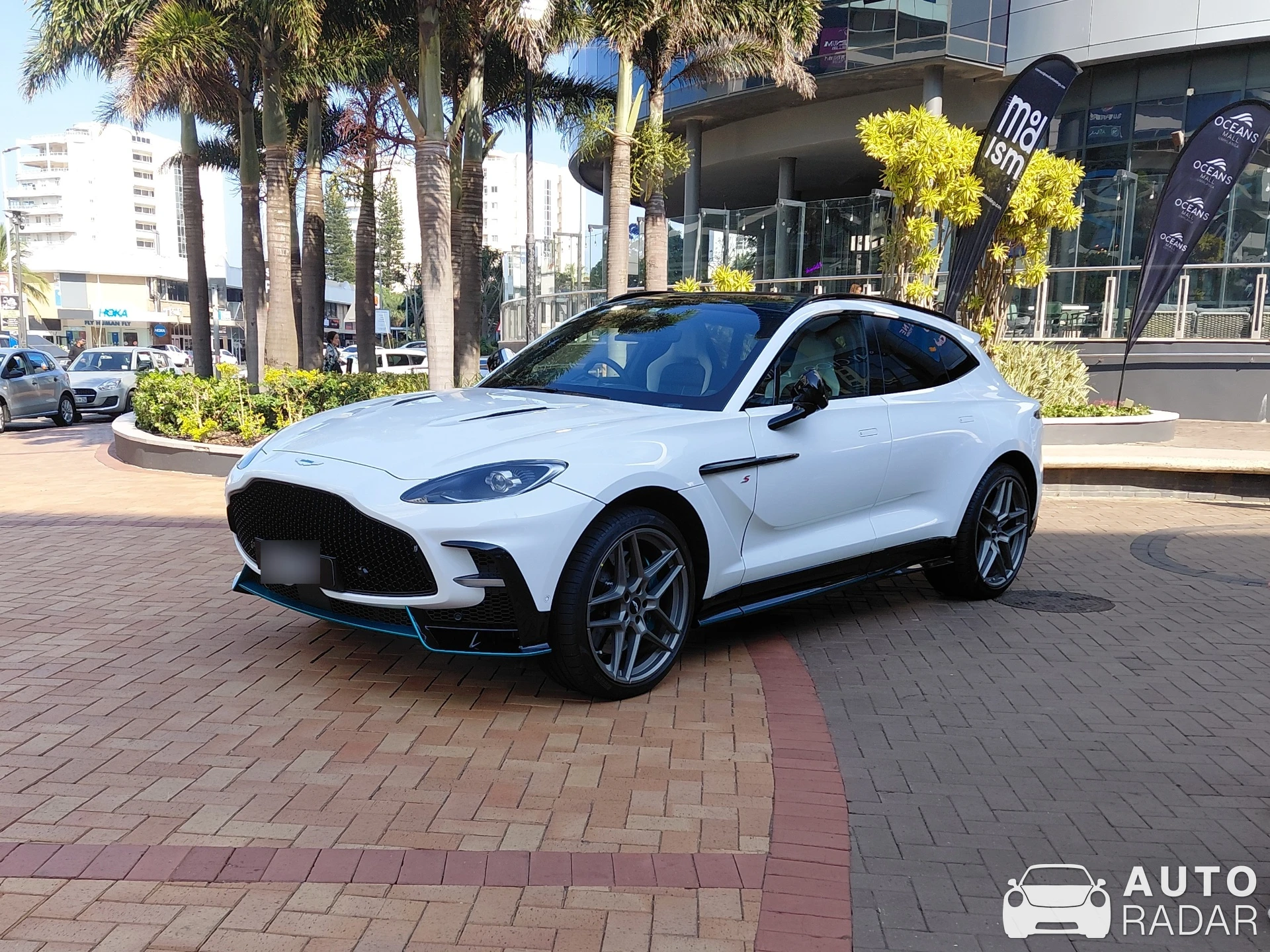 Aston Martin DBX S spotted in Umhlanga