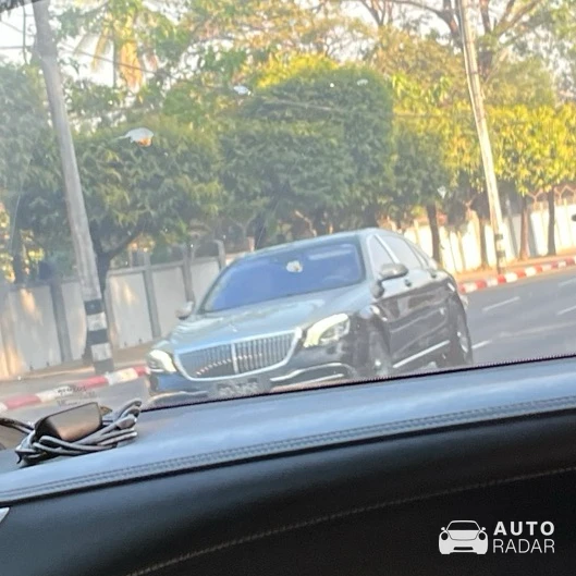 Mercedes-Maybach S 680 spotted in Yangon