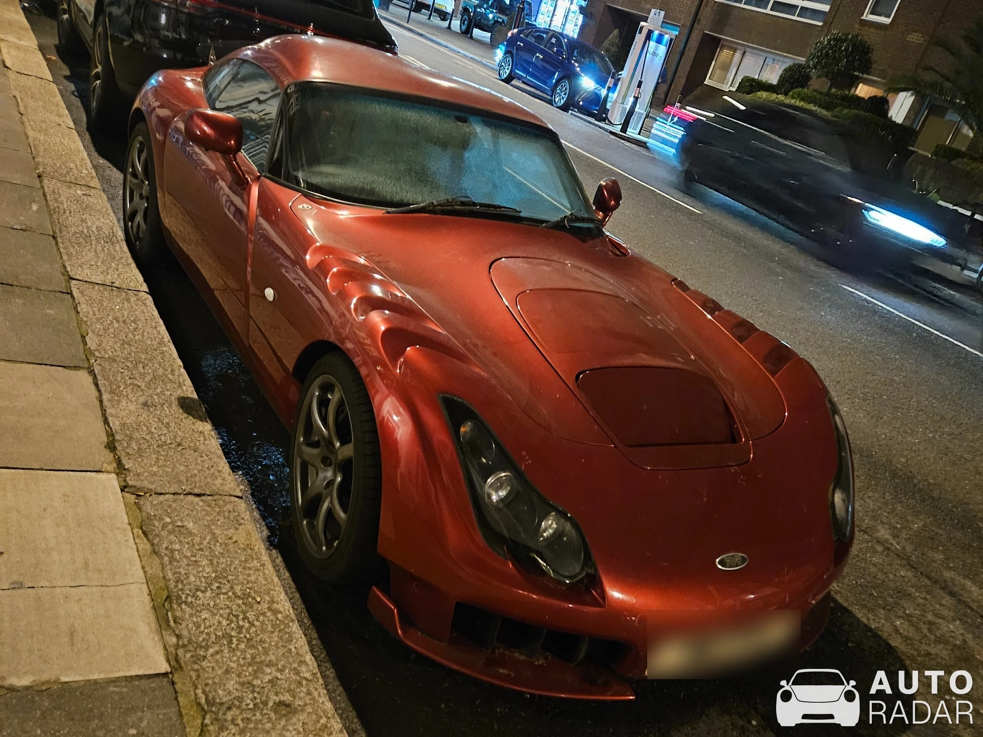 TVR Sagaris spotted in London, United Kingdom
