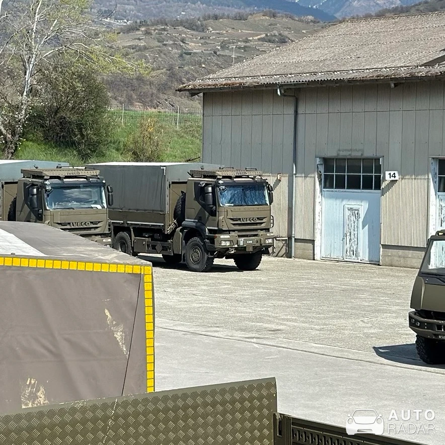 Iveco Trakker 4x4 Military spotted in Sion