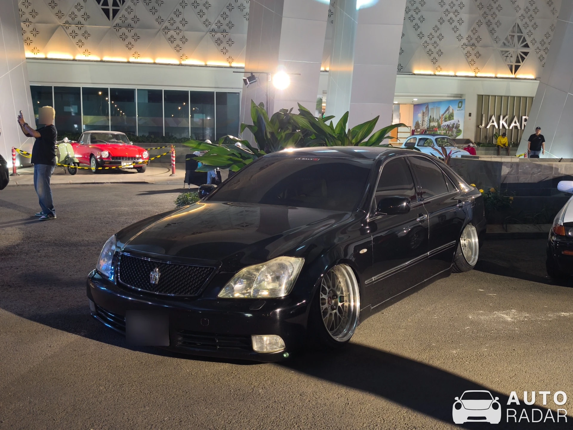 Toyota Crown Royal Saloon spotted in Jakarta