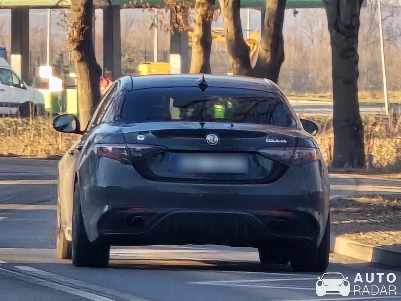 Alfa Romeo Giulia Quadrifoglio spotted in Lwówek Śląski, Poland