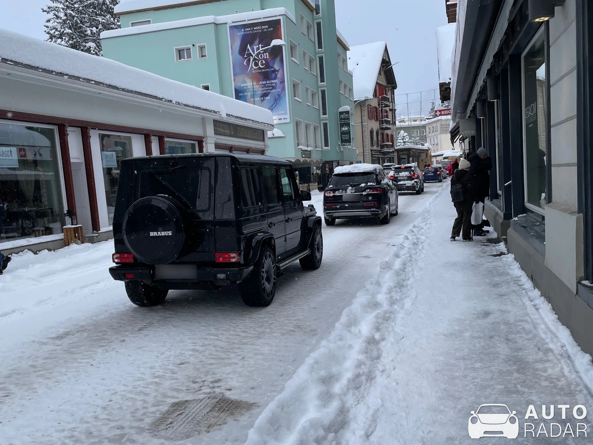 Mercedes-AMG Brabus G 63 W463 2018 GAD Motors spotted in Davos