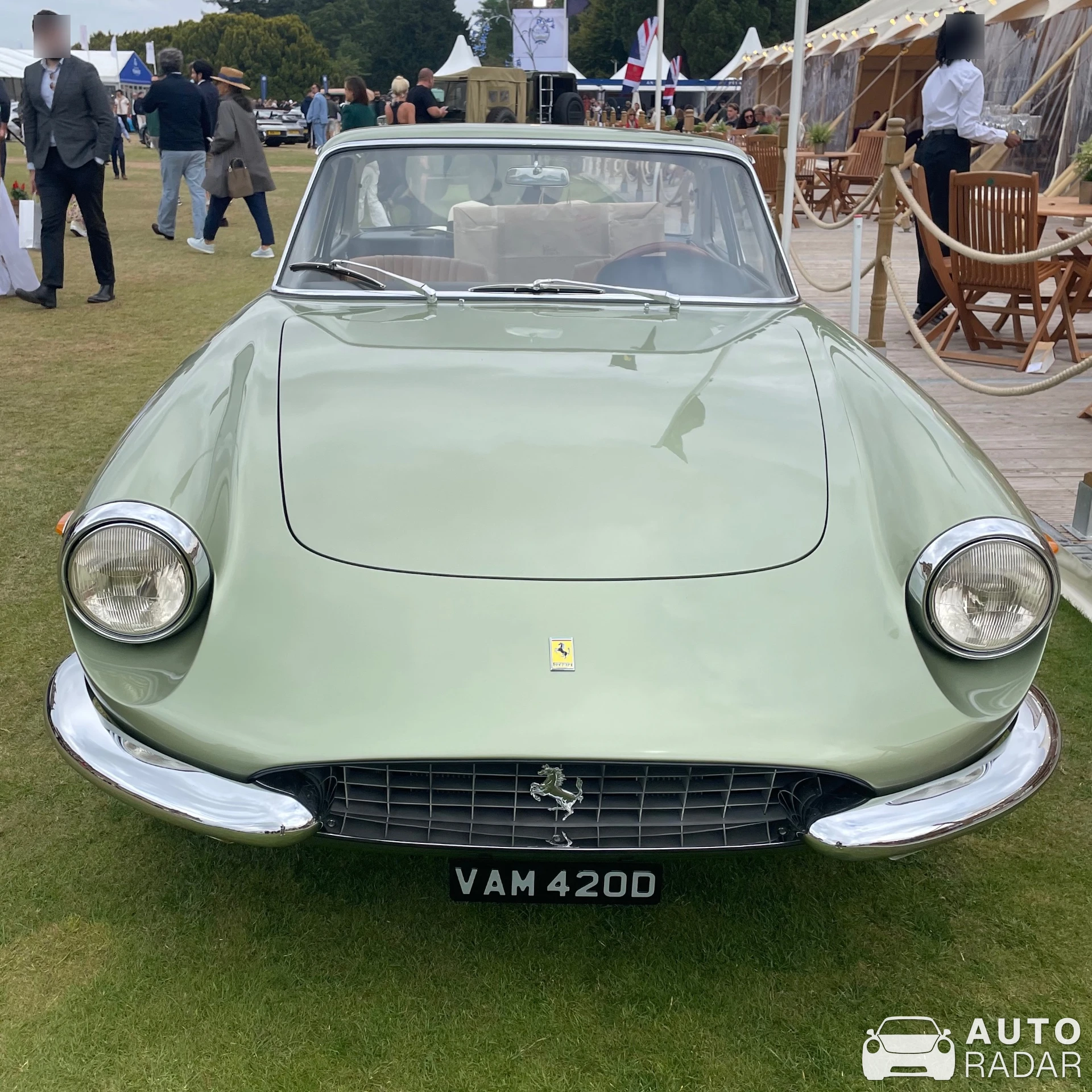 Ferrari 330 GTC spotted in Oxfordshire, United Kingdom