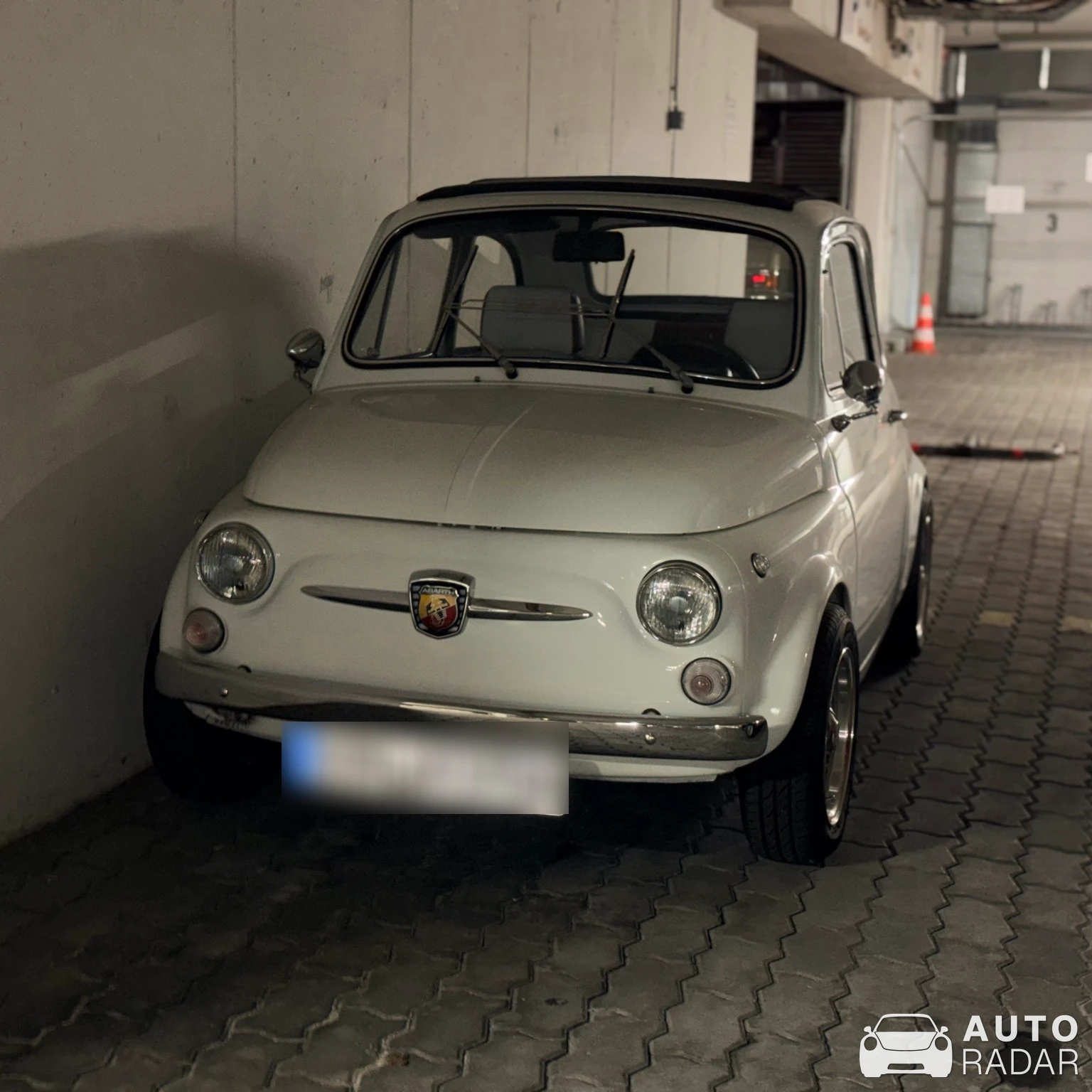 Abarth 595 spotted in Fürth