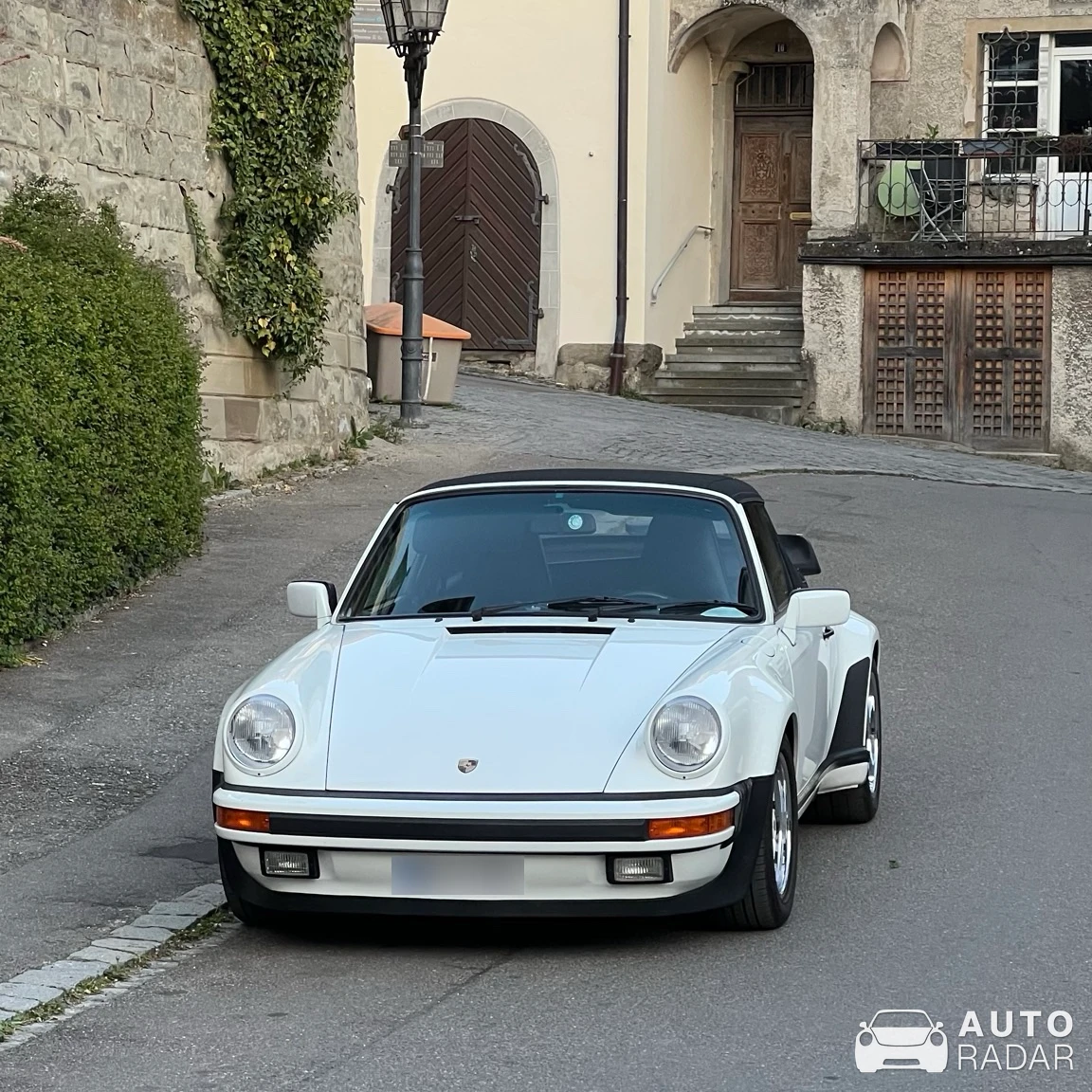 Porsche 930 Turbo Cabriolet spotted in Überlingen