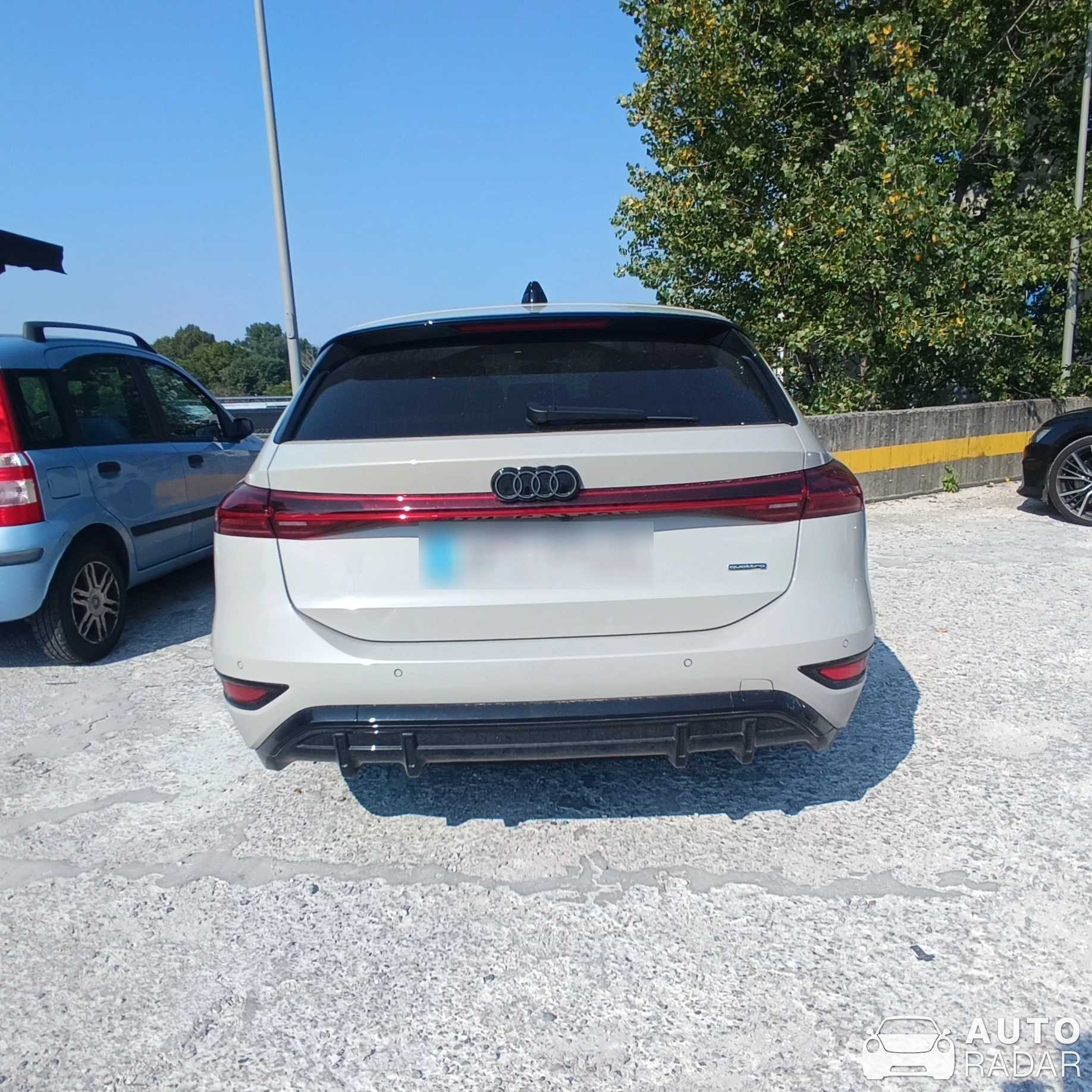 Audi A6 E-Tron spotted in Manerba del Garda