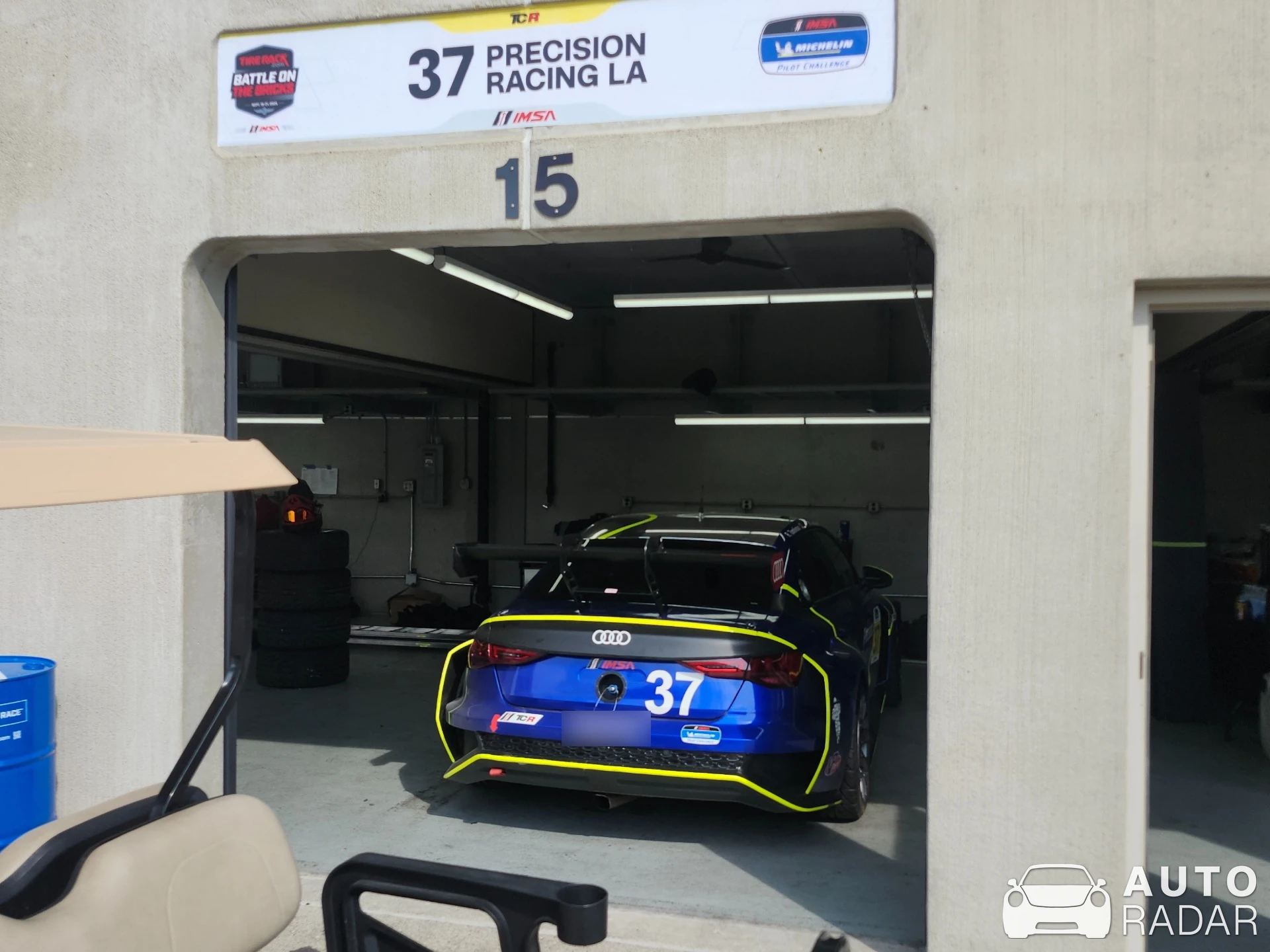 Audi RS3 LMS TCR spotted in Indianapolis