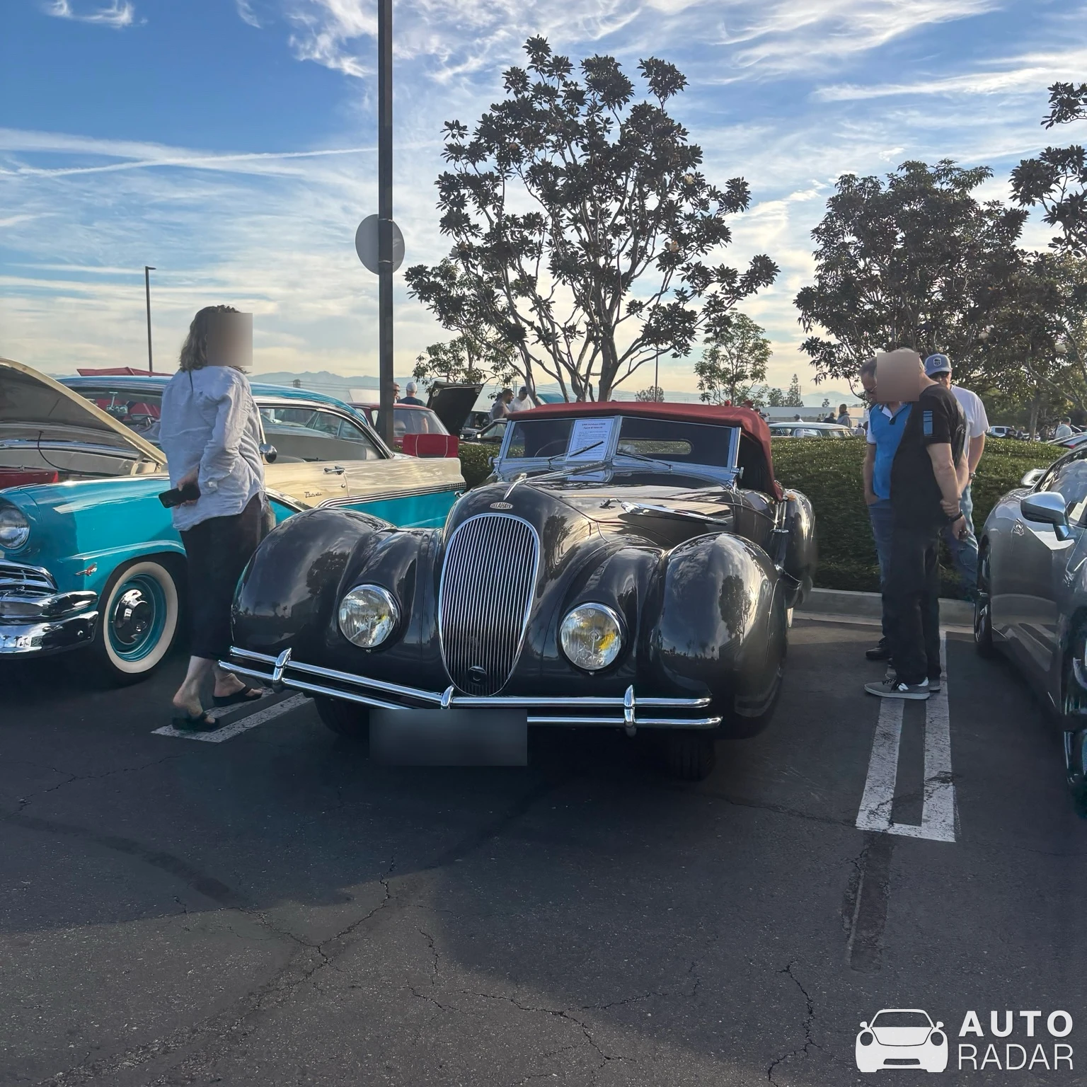 Delahaye 135M spotted in El Segundo