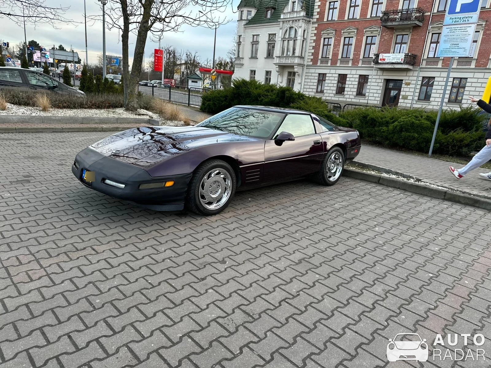 Chevrolet Corvette C4 spotted in Grudziądz, Poland