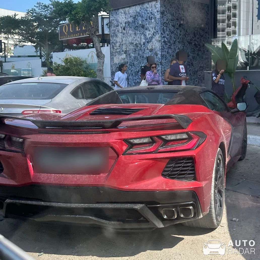 Chevrolet Corvette C8 Stingray spotted in Sousse