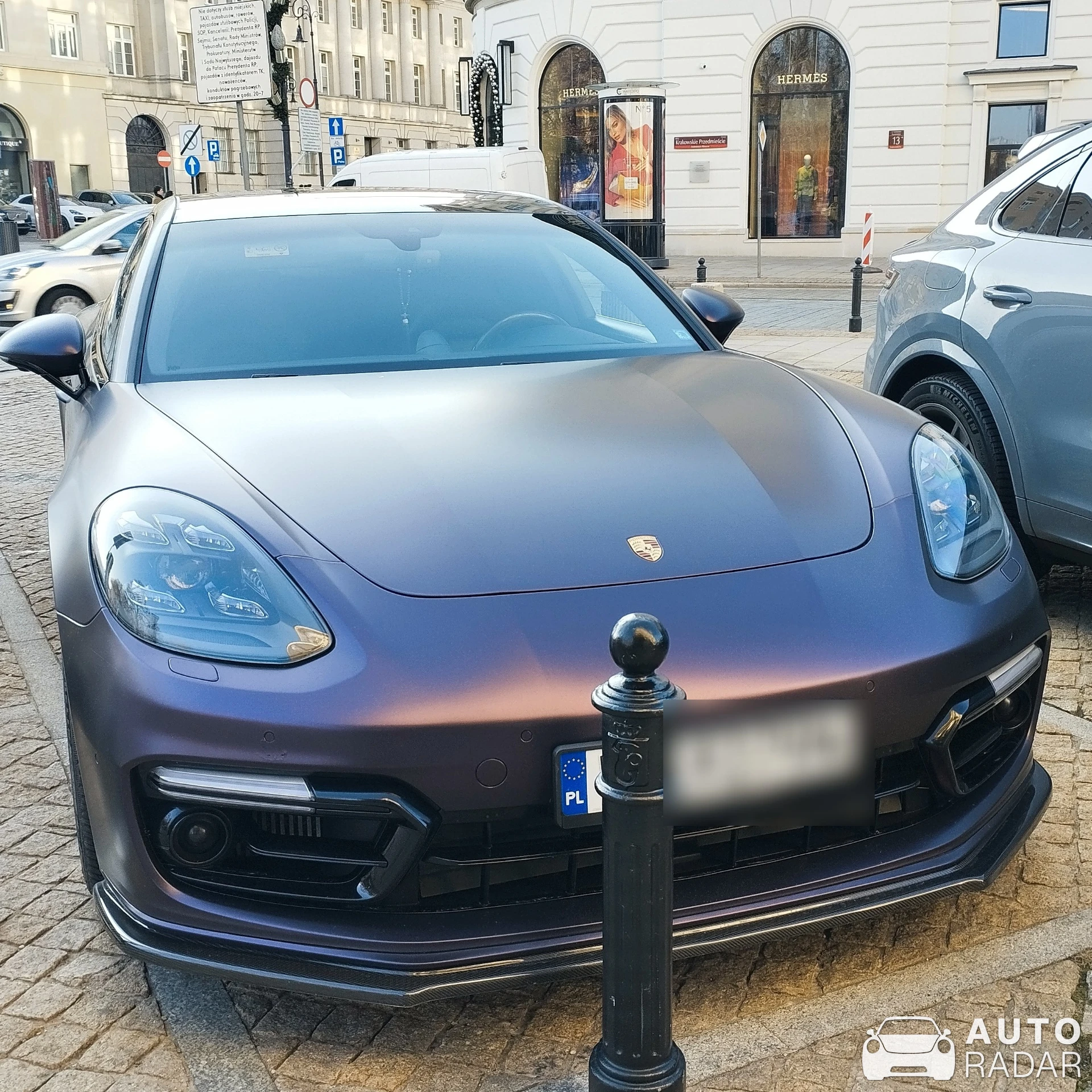 Porsche 971 Panamera Turbo Sport Turismo spotted in Warszawa, Poland