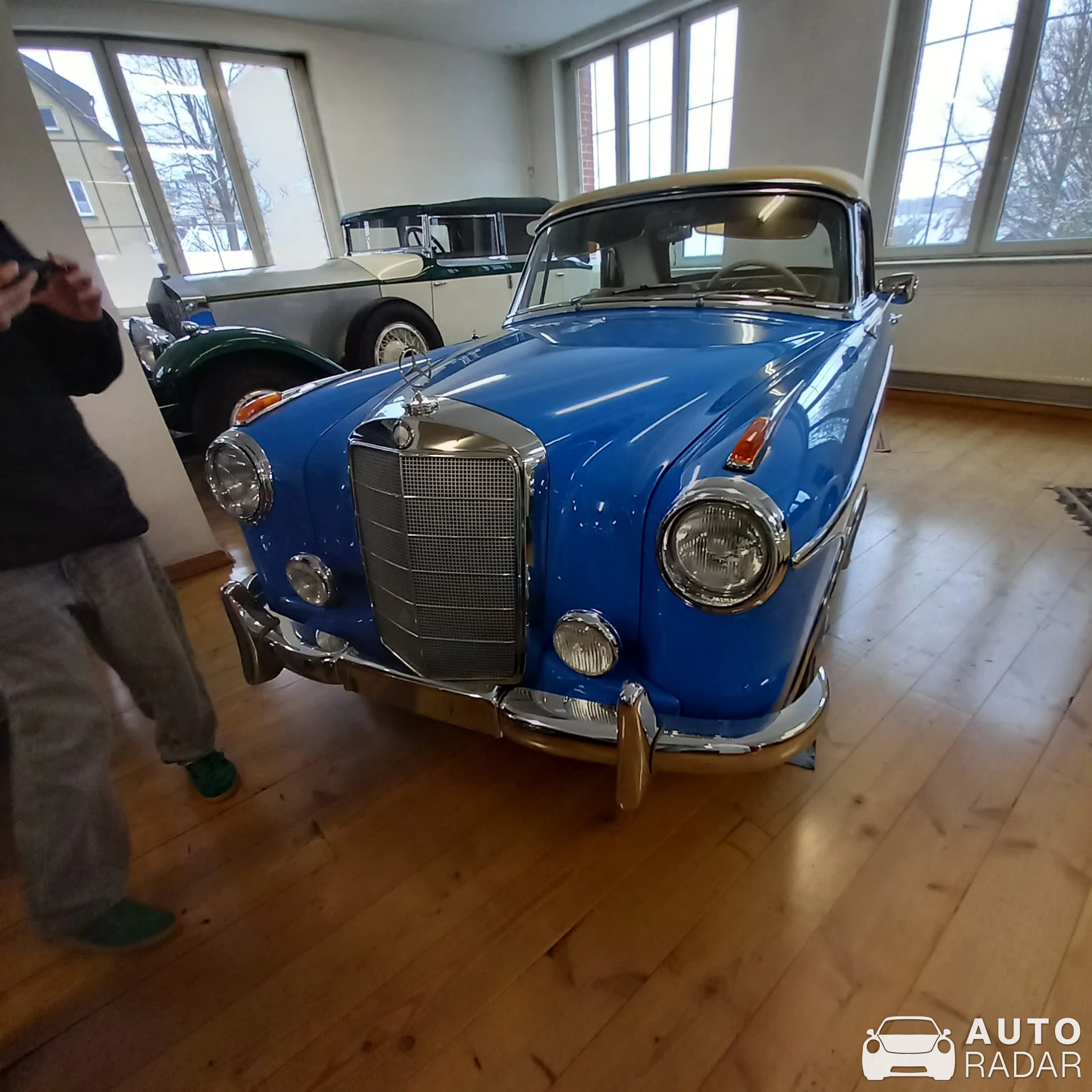Mercedes-Benz 220SE Cabriolet spotted in Zwönitz, Germany