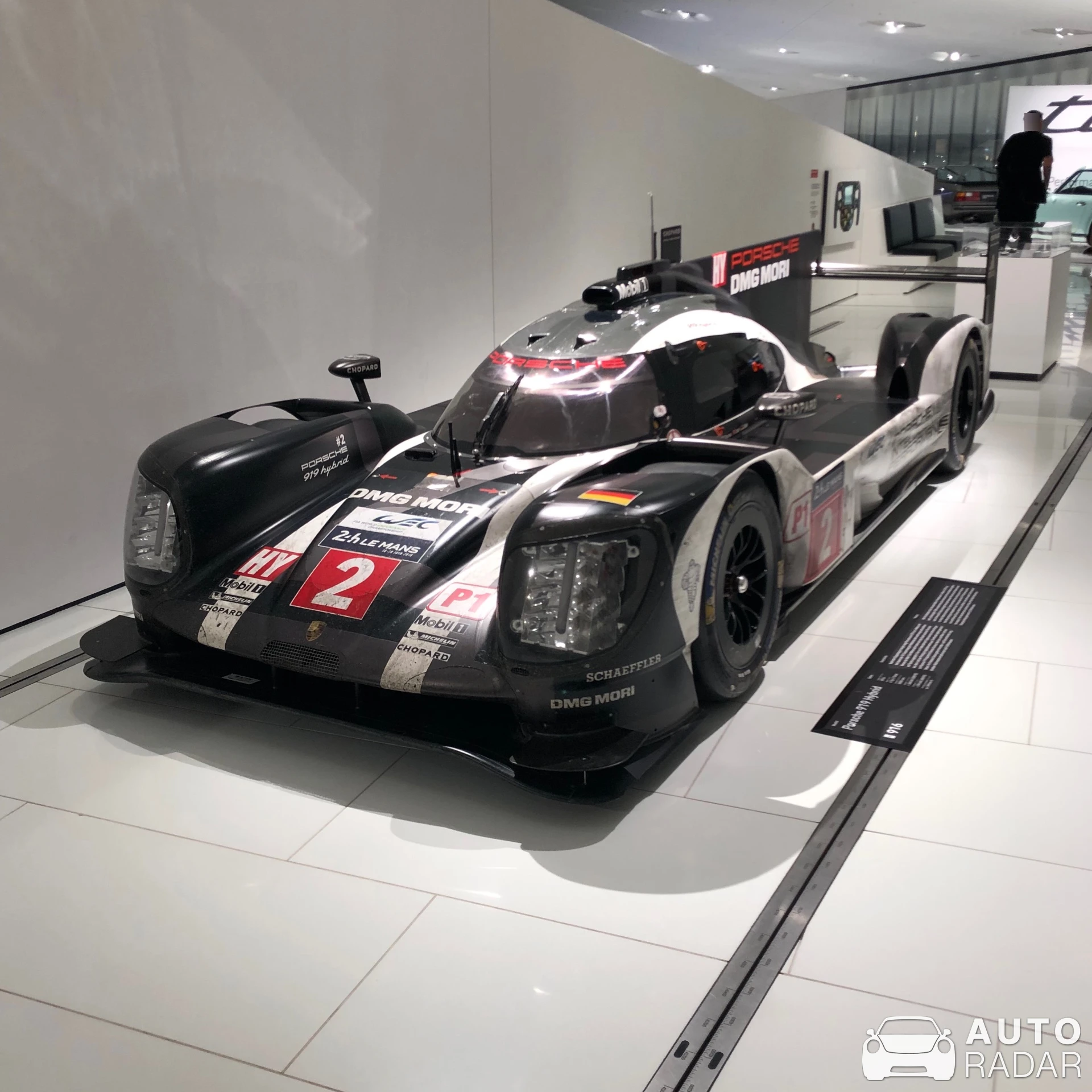 Porsche 919 Hybrid spotted in Stuttgart, Germany