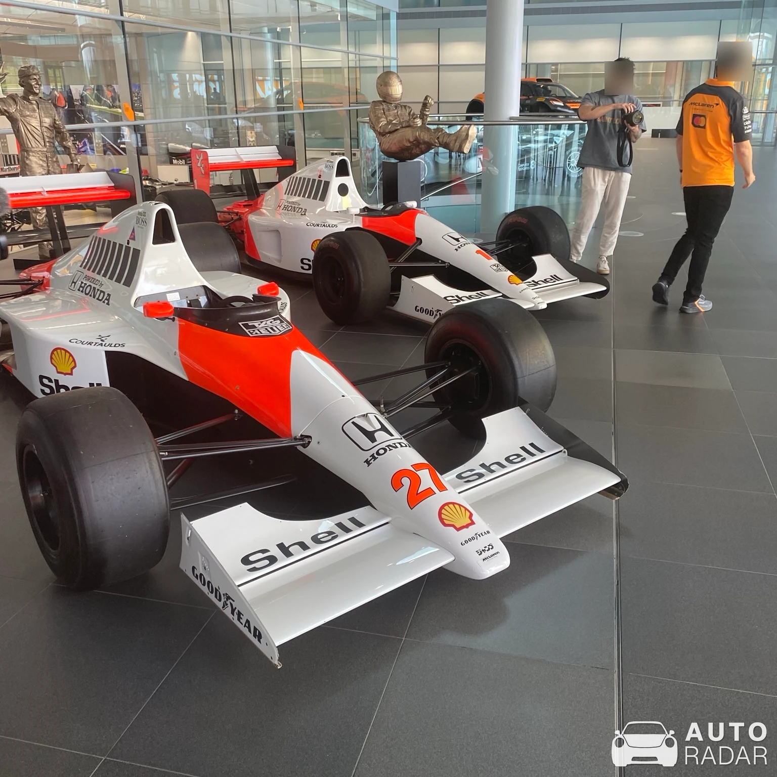 McLaren MP4/5B spotted