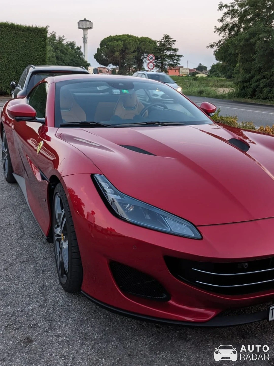 Ferrari Portofino spotted in Rosolina, Italy