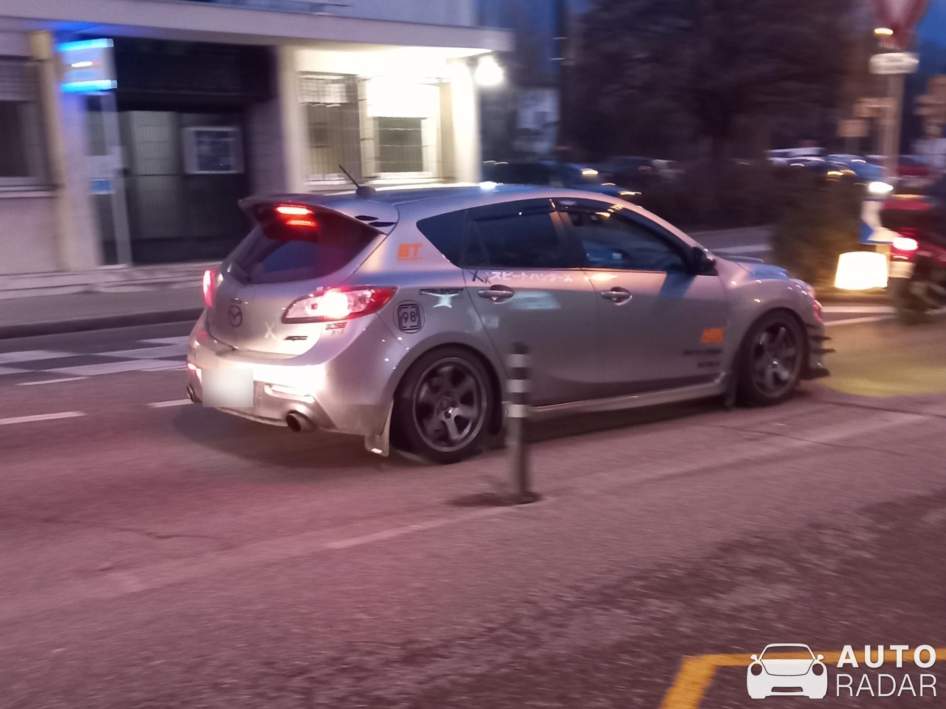 Mazda 3 TCR spotted in Annecy