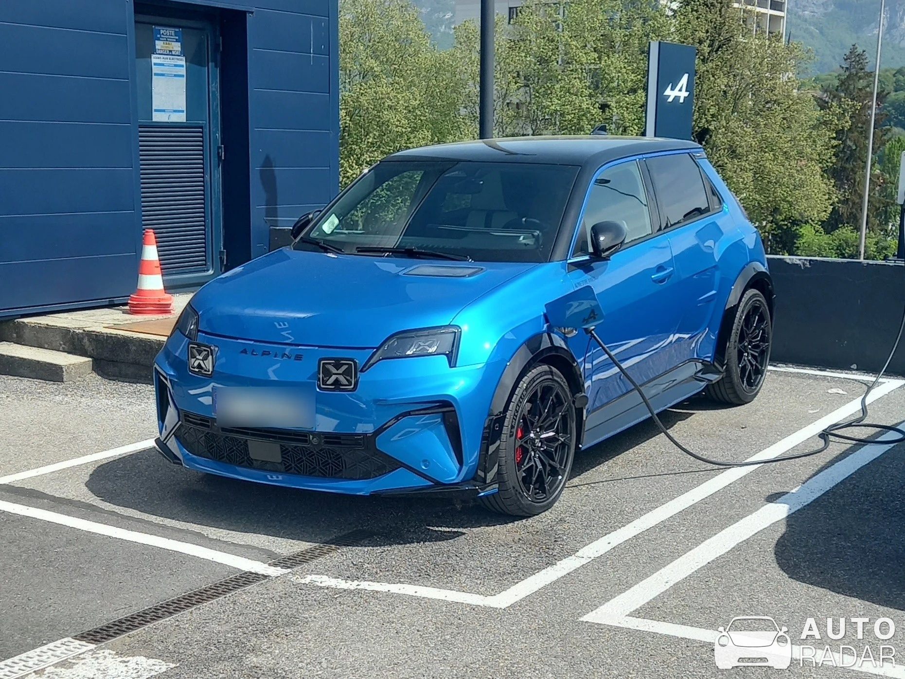 Alpine A290 GT spotted in Annecy